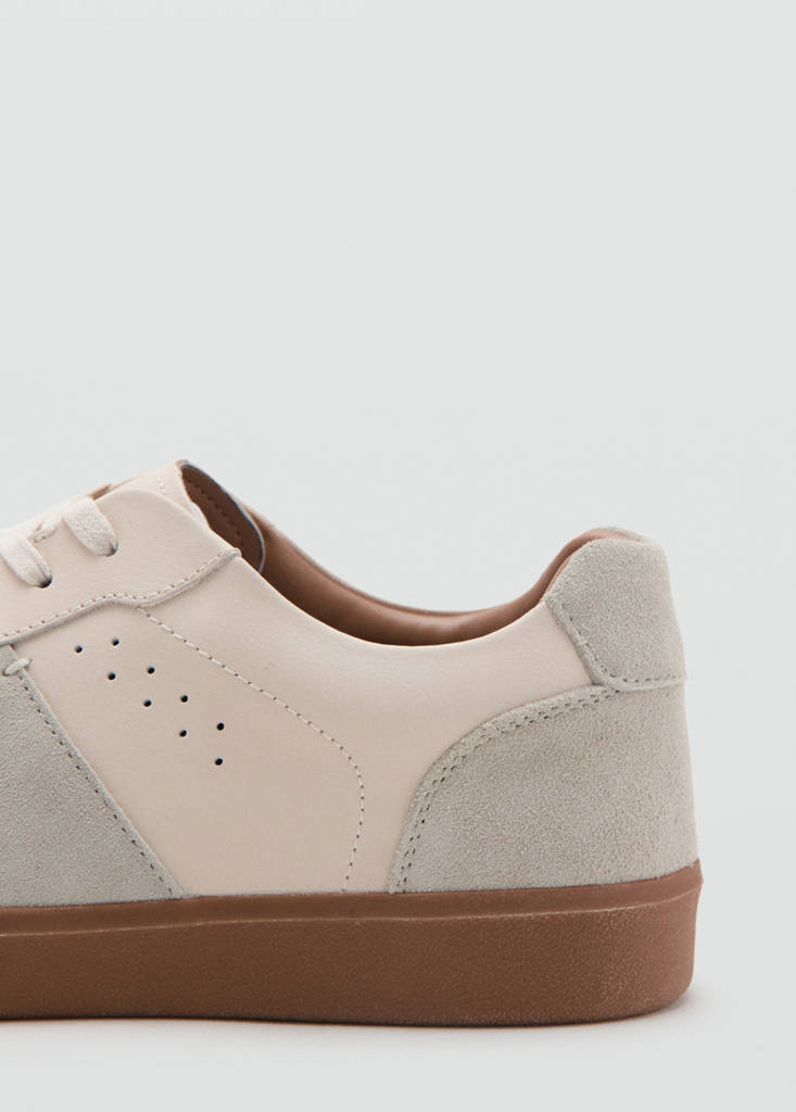 Combined leather sneaker - thumbnail 3
