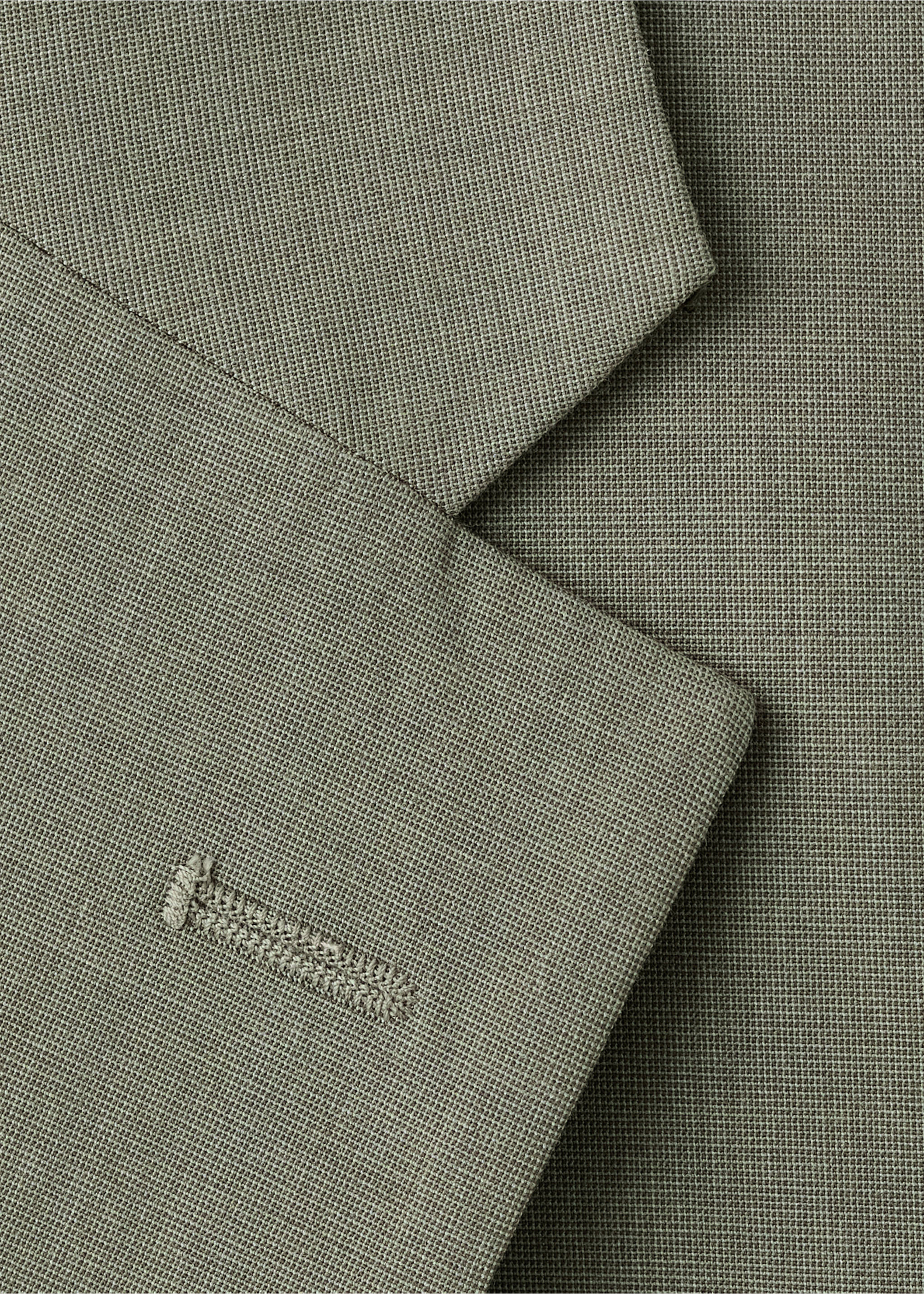 Americana traje Milán slim fit - Detalle del artículo 8, Verde. Ref: 37041359-00.