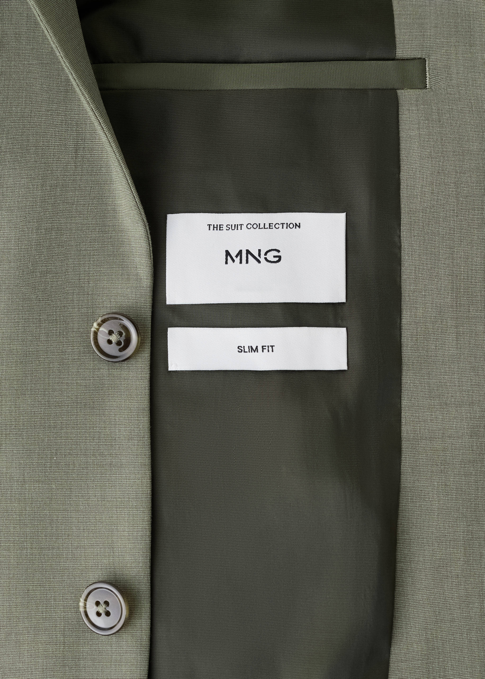 Milan slim-fit suit jacket - Details of the article 0