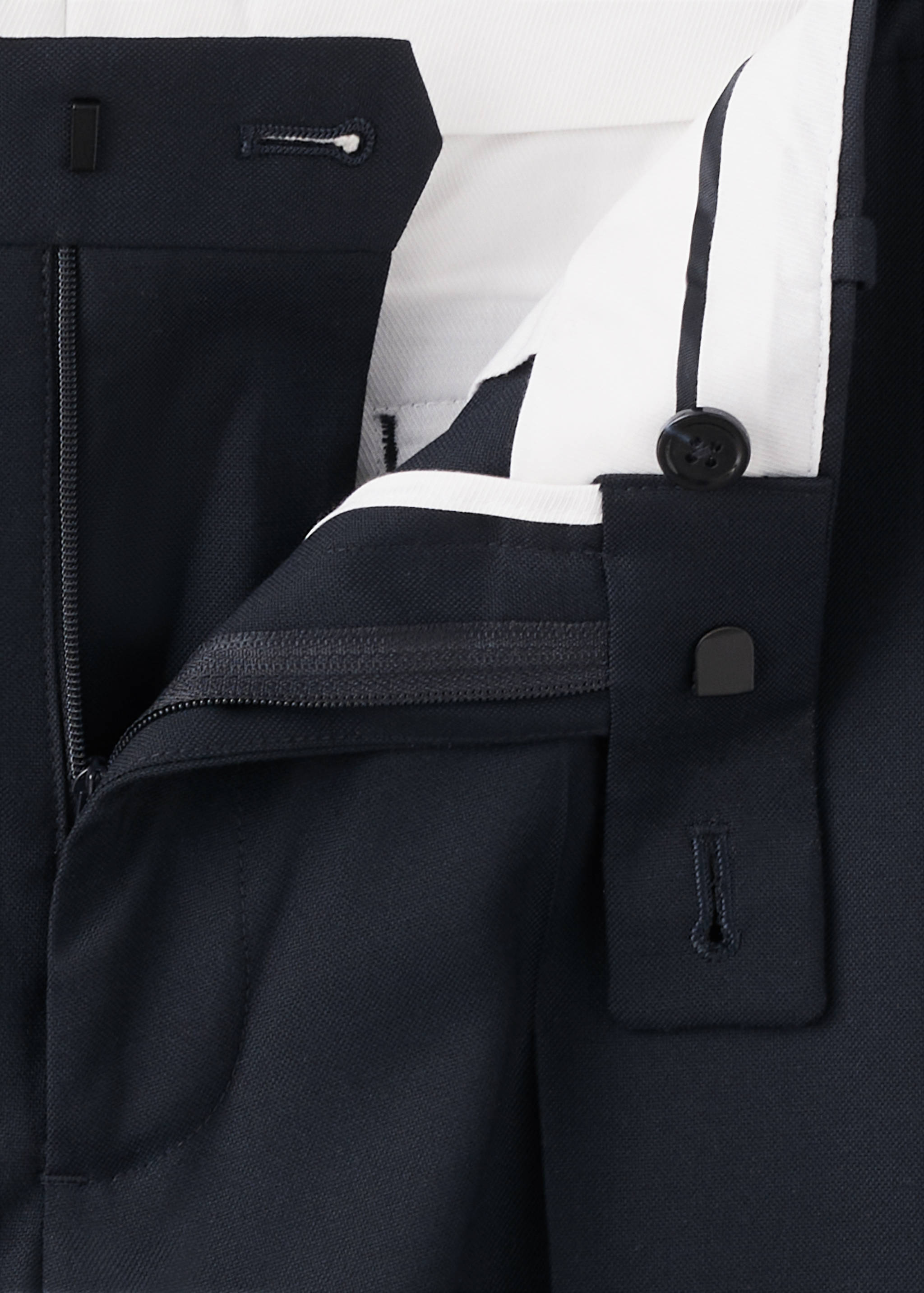 Milan slim-fit suit trousers - Details of the article 8