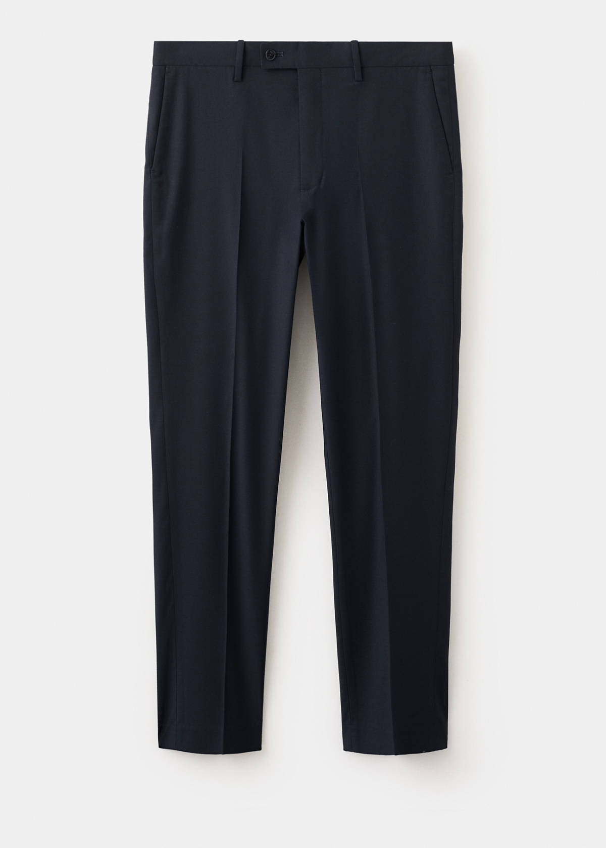 Milan slim fit suit trousers — Navy