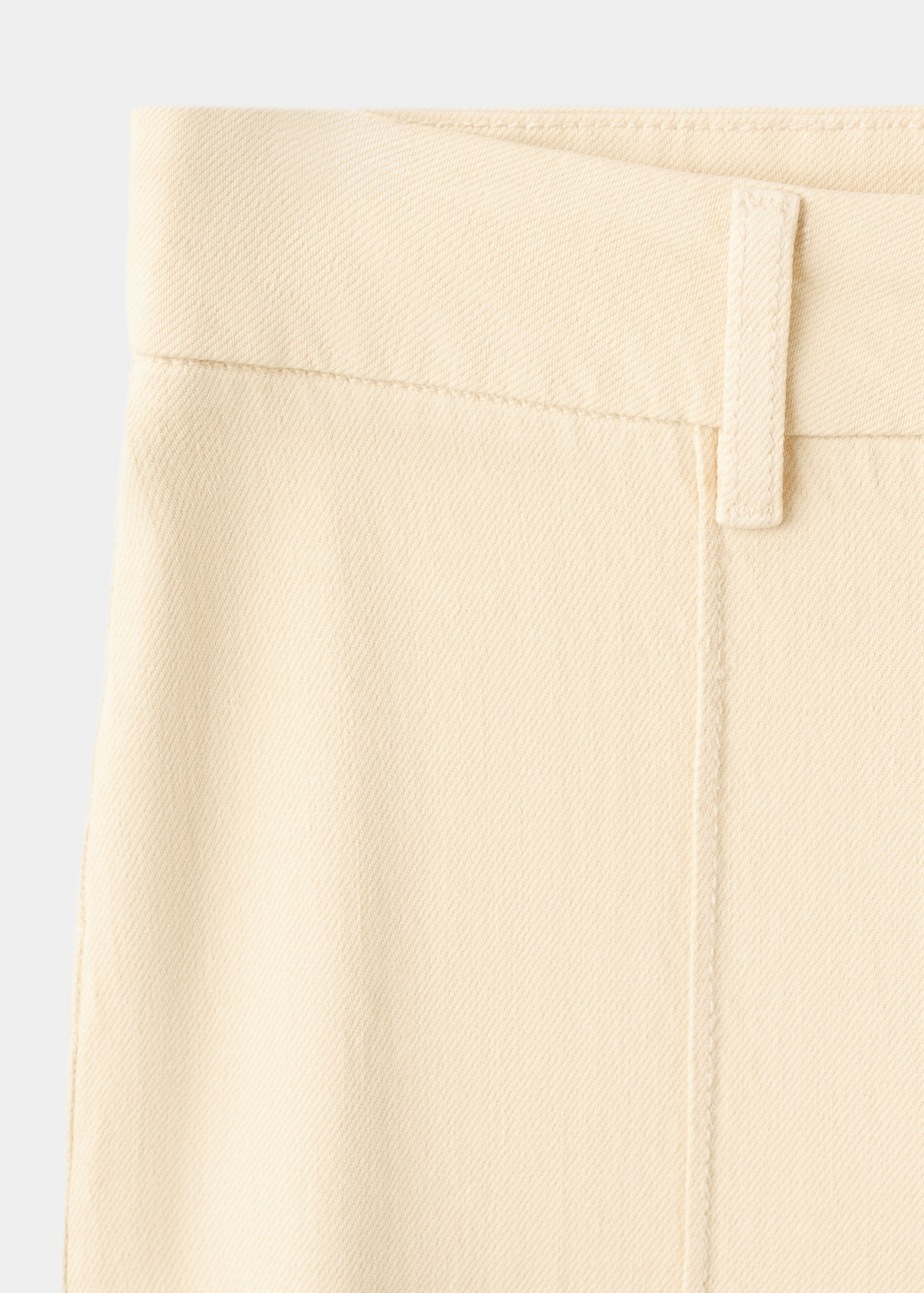 Jean large taille haute à coutures - Détail de l'article 0