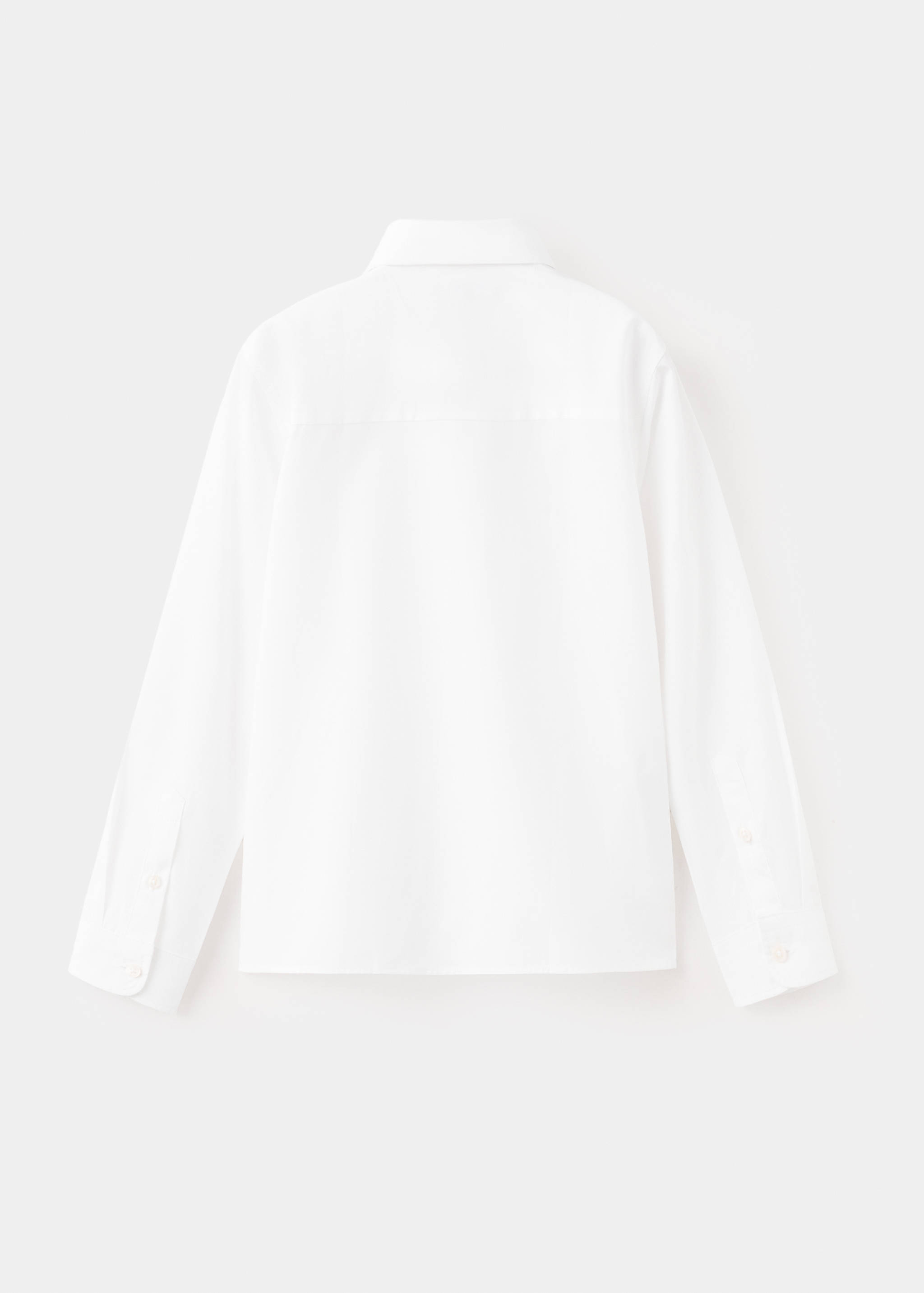 Oxford cotton shirt - Reverse of the article