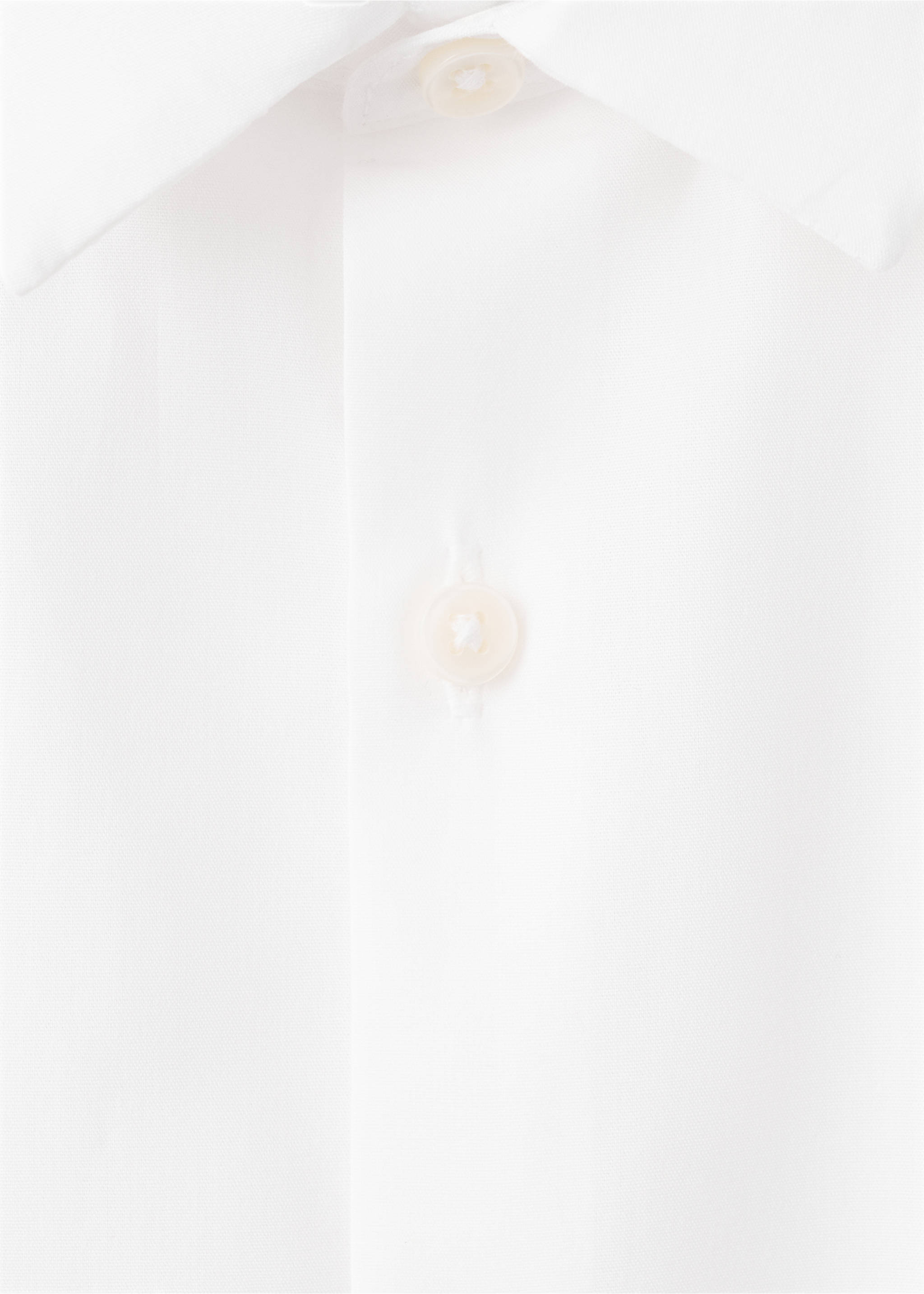 Camisa Oxford algodón - Detalle del artículo 8, Blanco. Ref: 37041364-00.