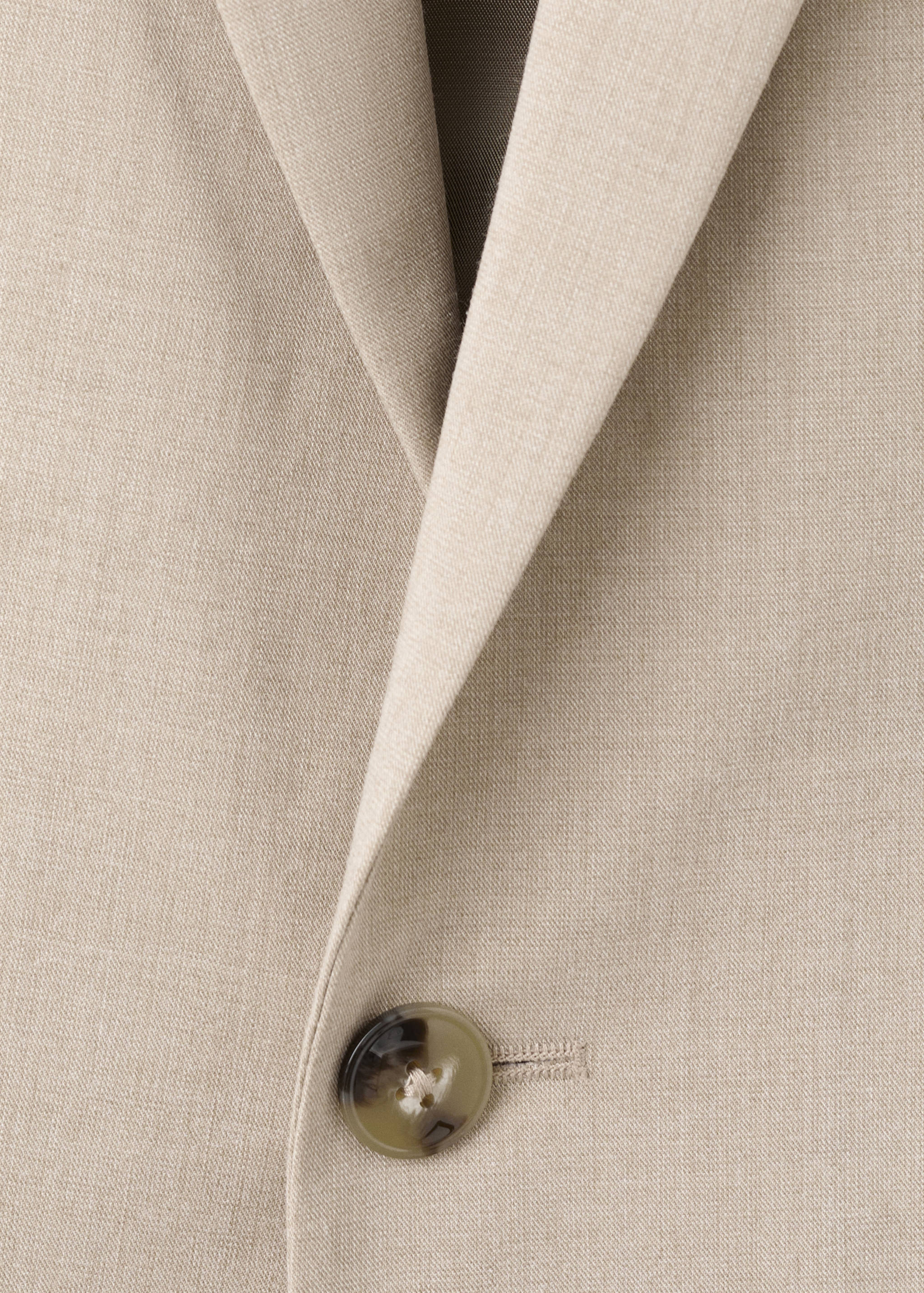Super slim-fit suit jacket in stretch fabric - Details of the article 8
