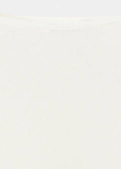 Asymmetrical knitted cape — Off White 6