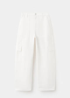 Pocket cargo jeans — White 6