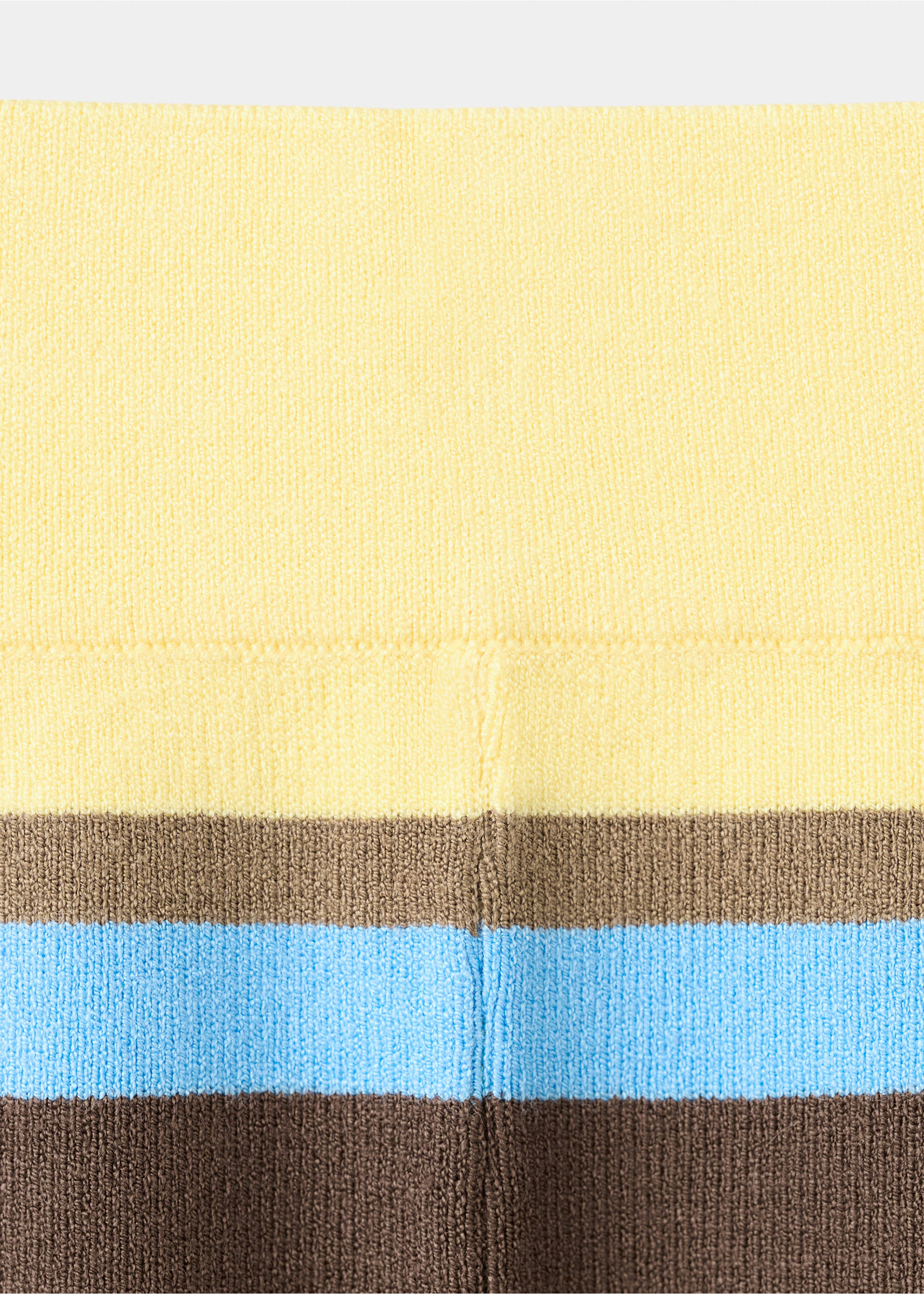 Short punto rayas - Detalle del artículo 8, Amarillo pastel. Ref: 37041385-00.