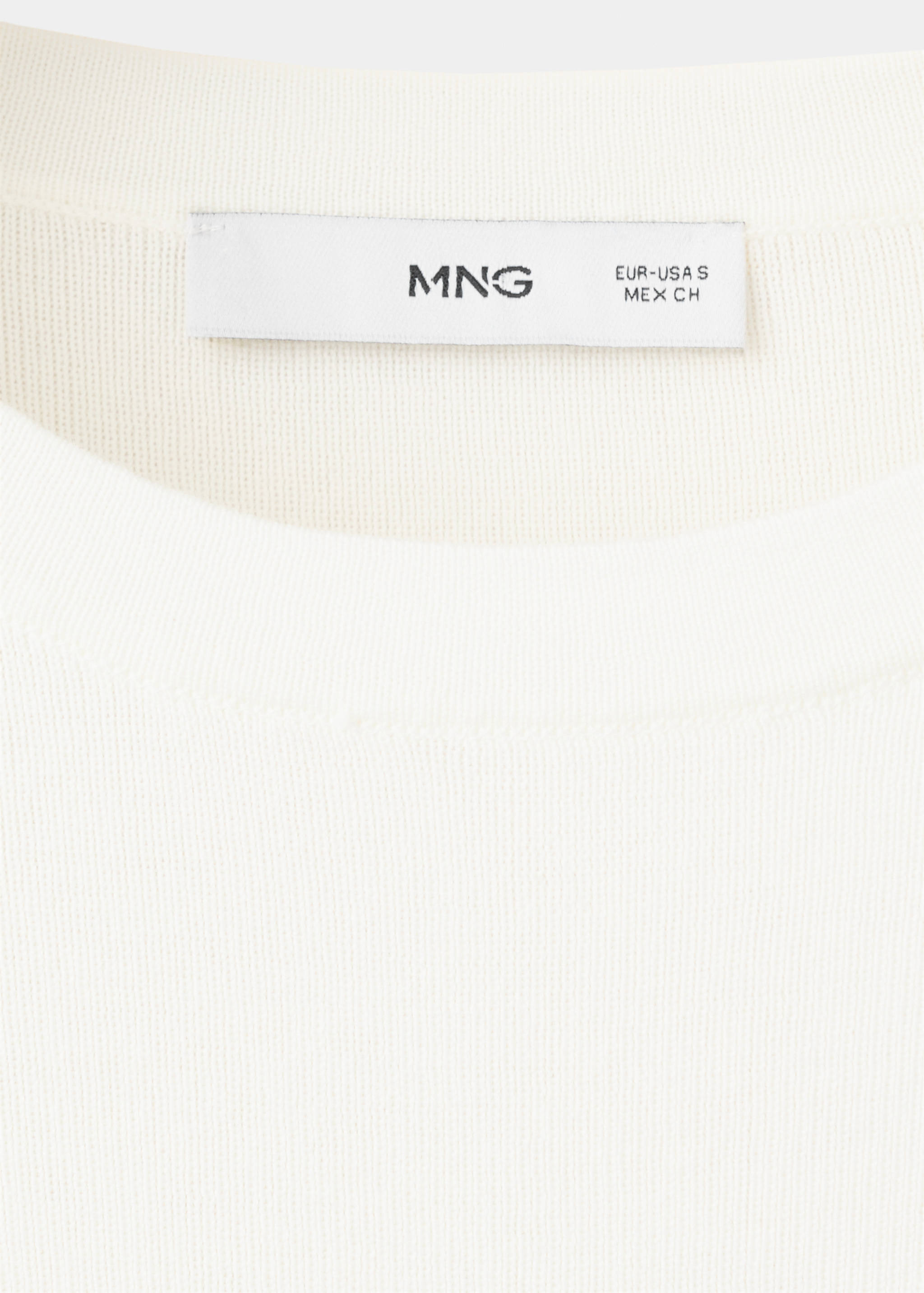Short-sleeve knitted t-shirt - Details of the article 8