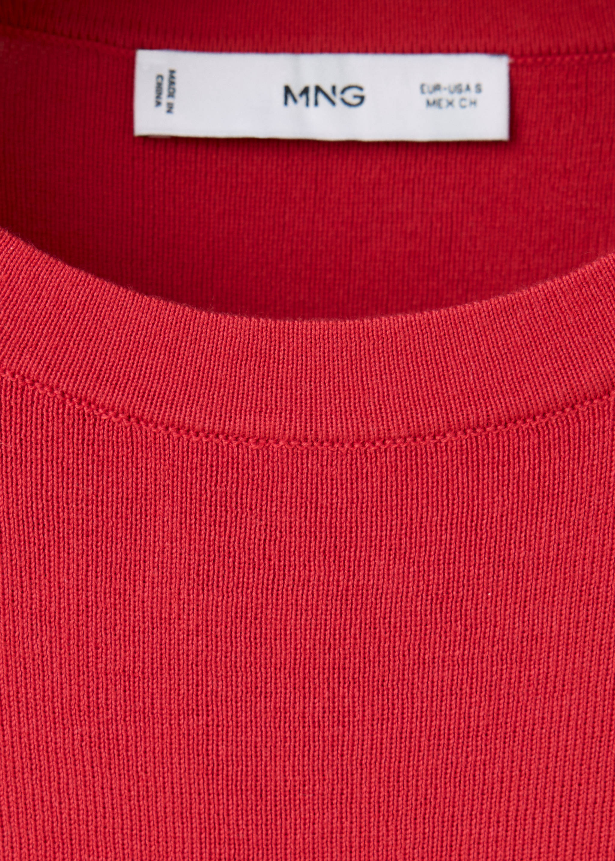 Short-sleeve knitted t-shirt - Details of the article 8