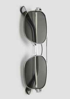 Metallic frame sunglasses — Silver 4