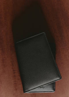 Wallet with embossed effect — Black 4