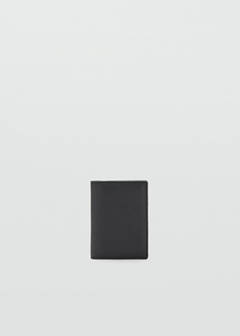 Wallet with embossed effect — Black 1