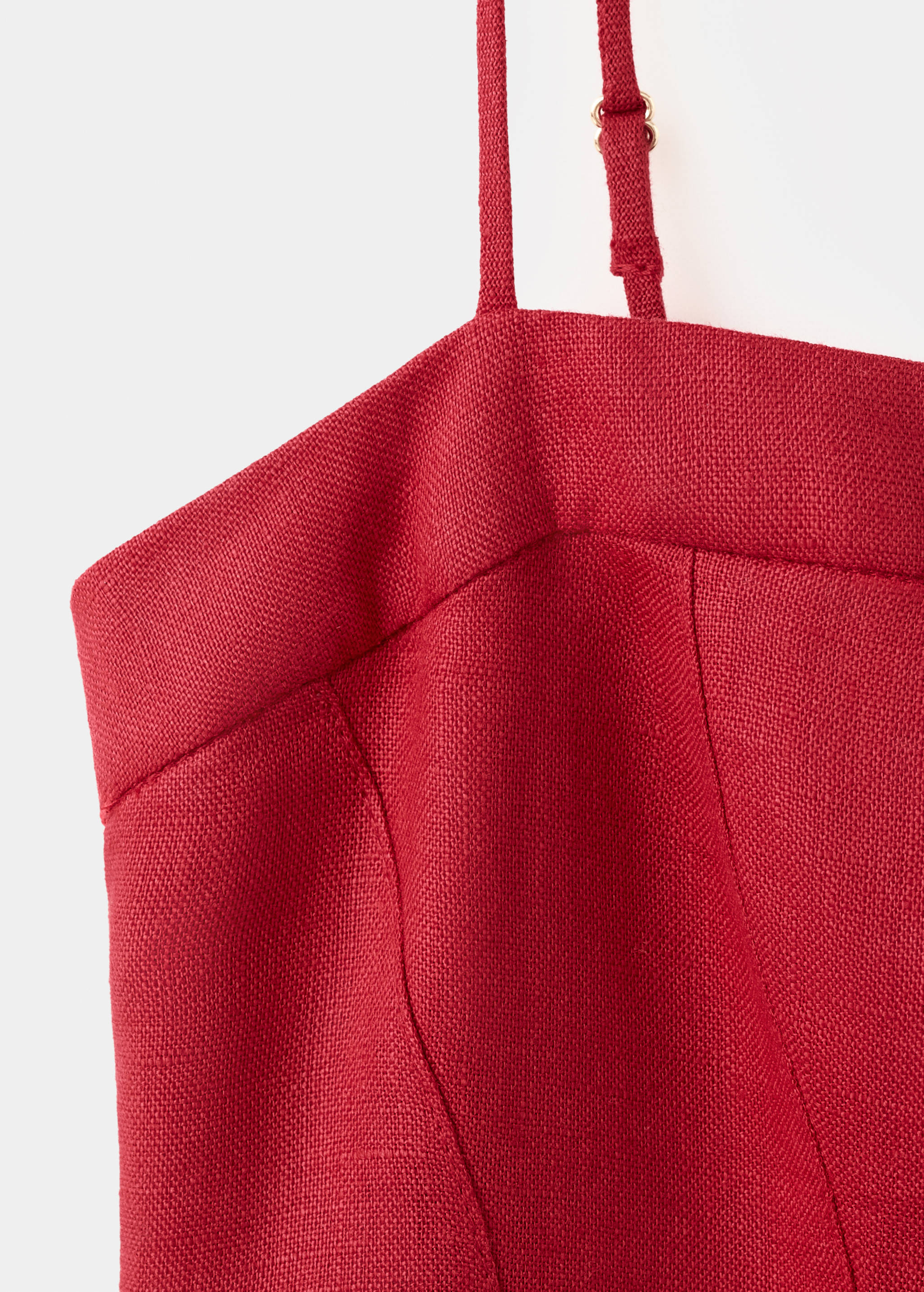 Vestido lino evasé - Detalle del artículo 8