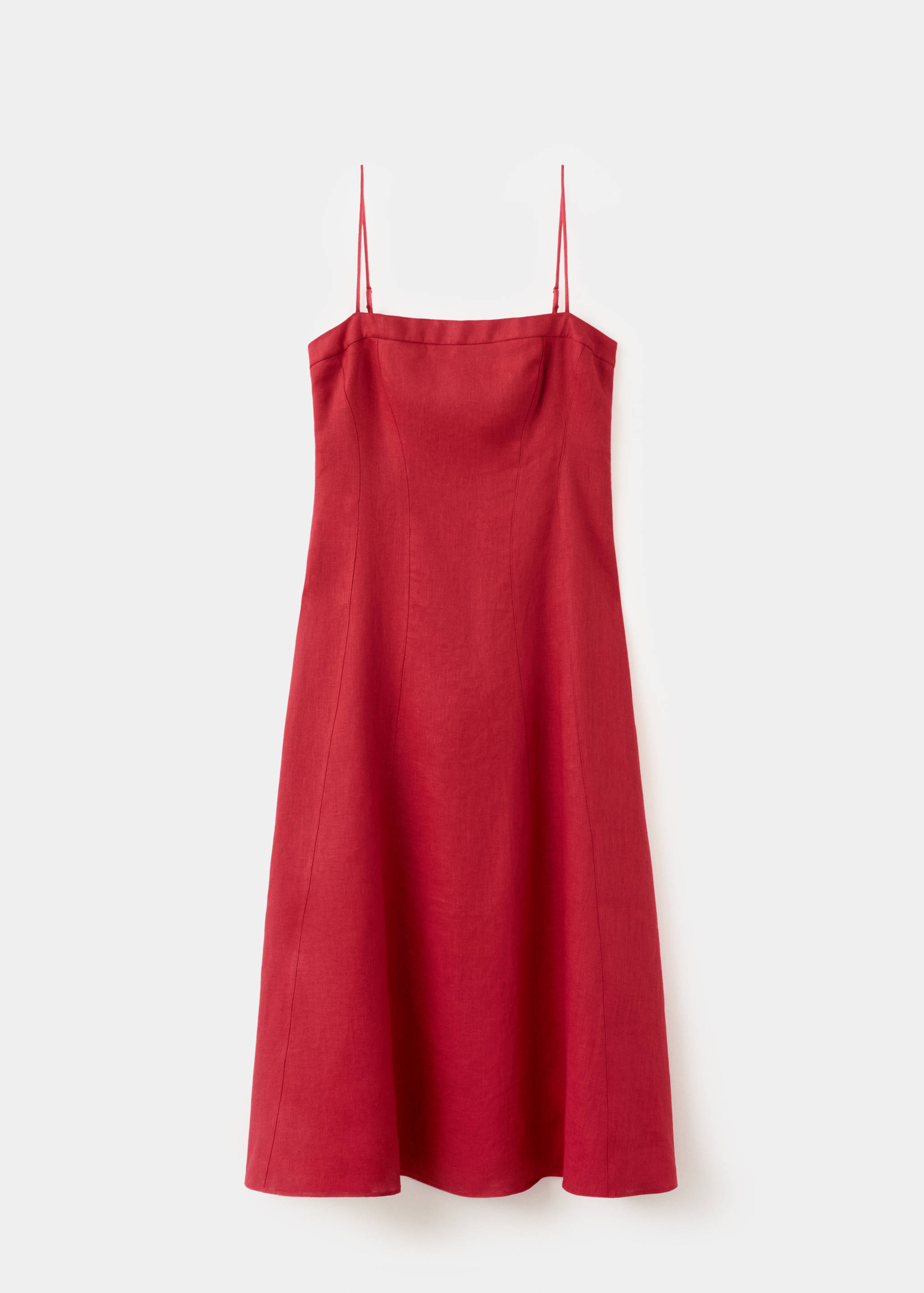 A-line linen dress - Article without model