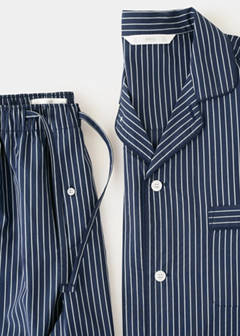 Striped pyjama pack — Navy 6