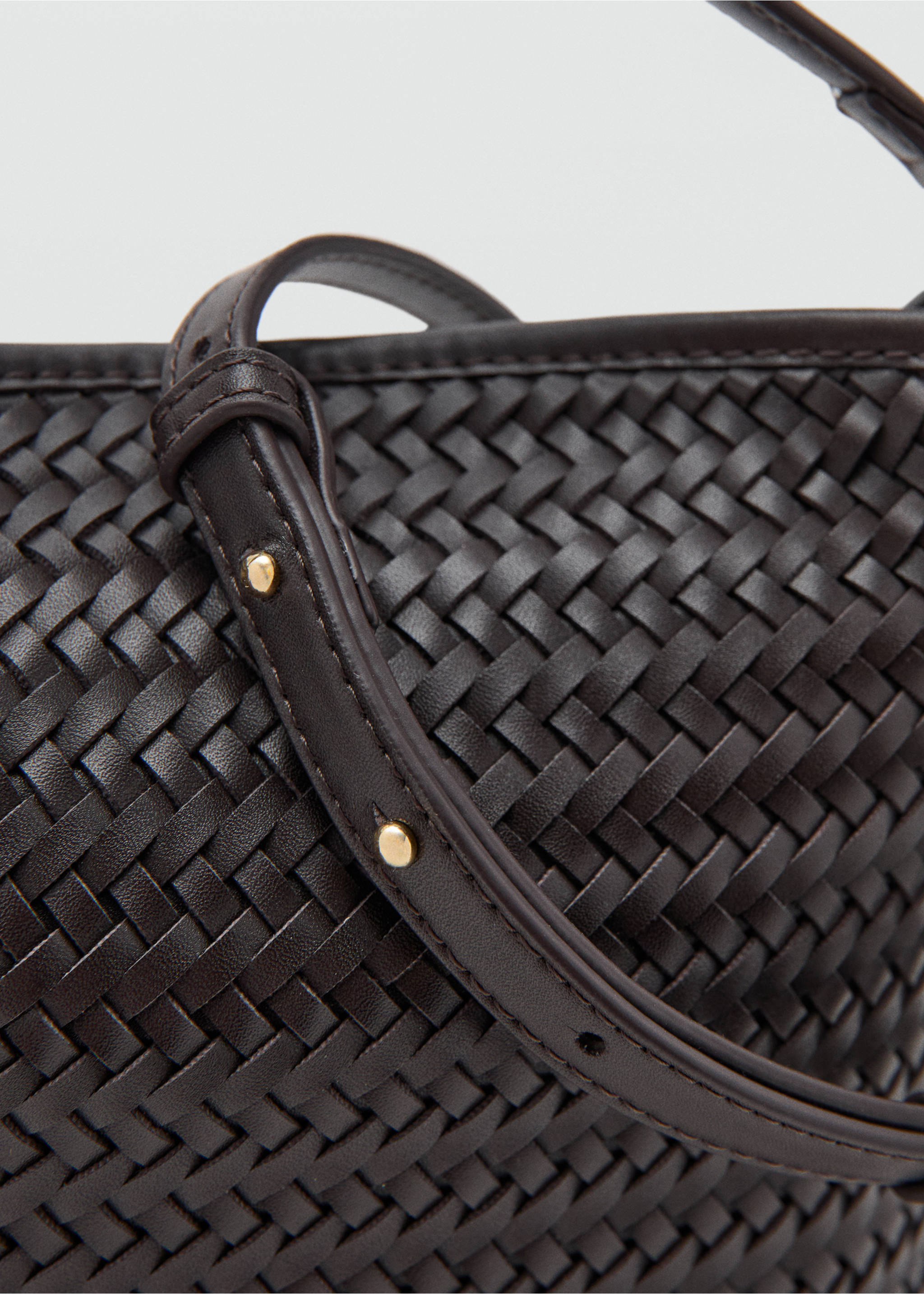 Bag mch trini - Details of the article 1, Chocolate. Ref: 37041398-00.