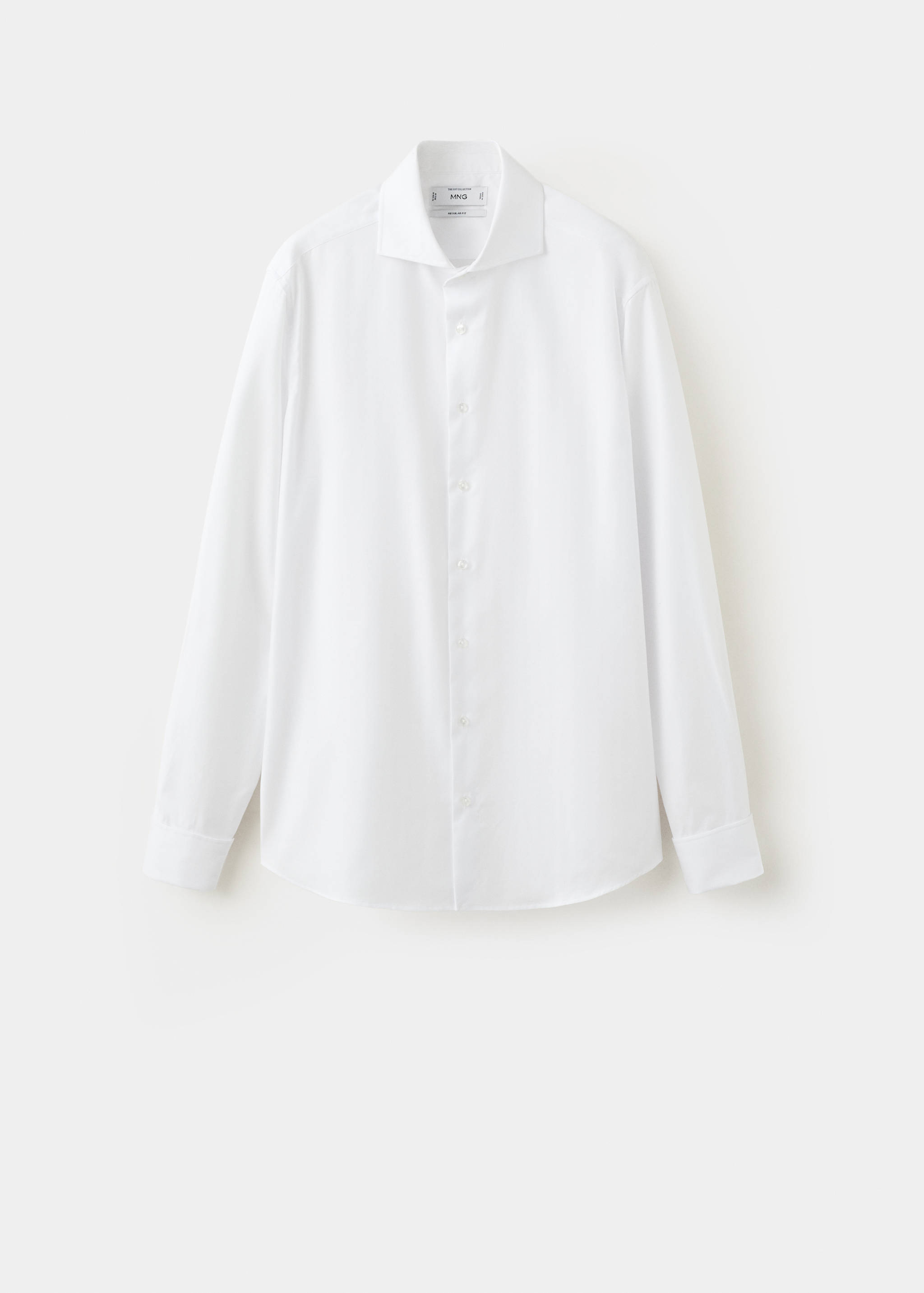 Chemise unie 100 % coton - Article sans modèle