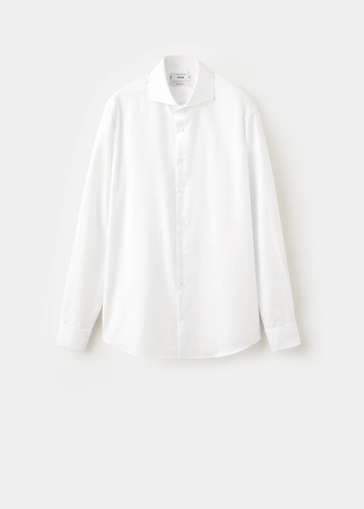 100% cotton slim-fit suit shirt - thumbnail 4