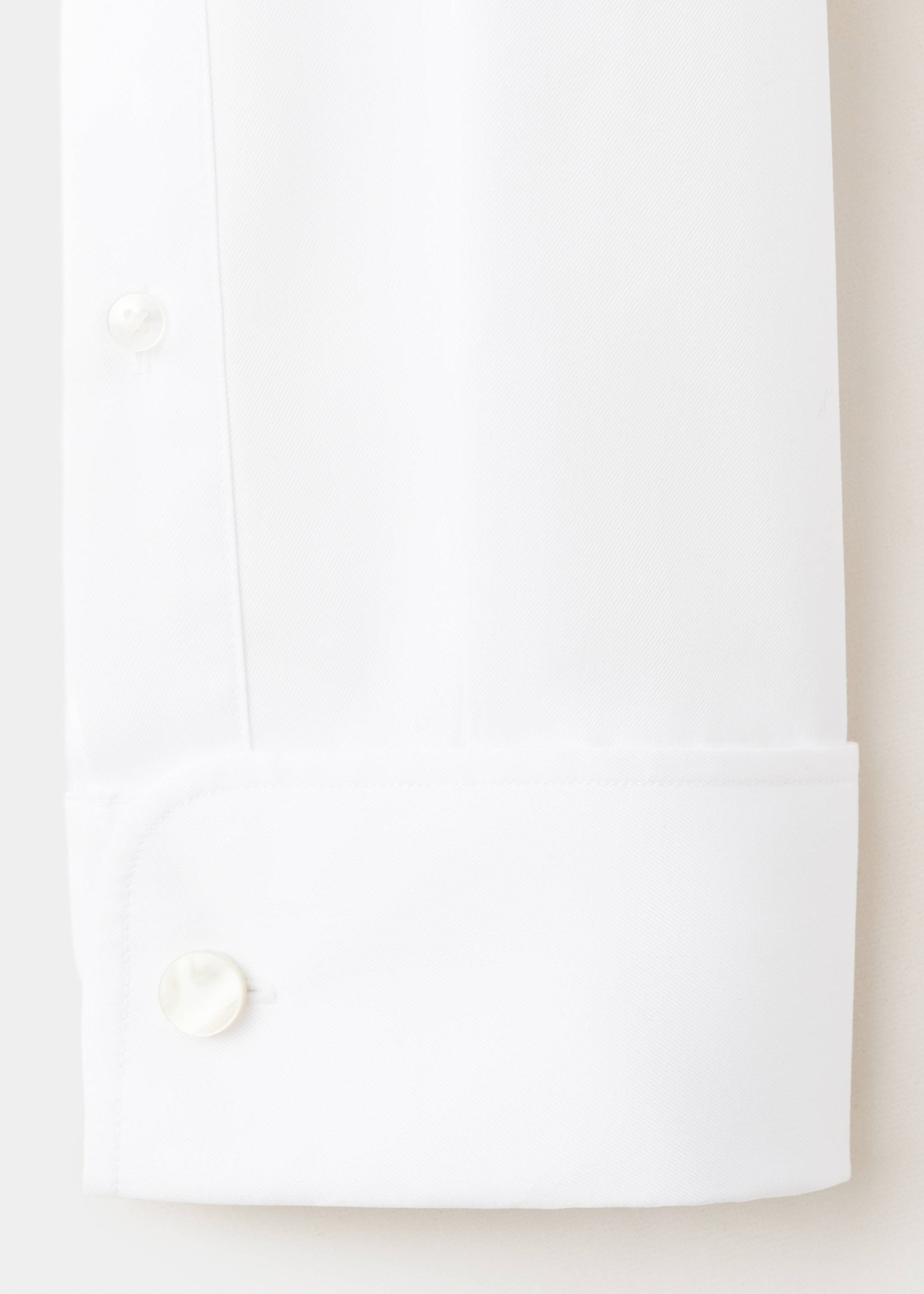 100% cotton slim-fit suit shirt - Details of the article 0