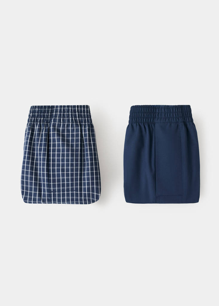 Pack of 2 combined undertrousers — Night Blue