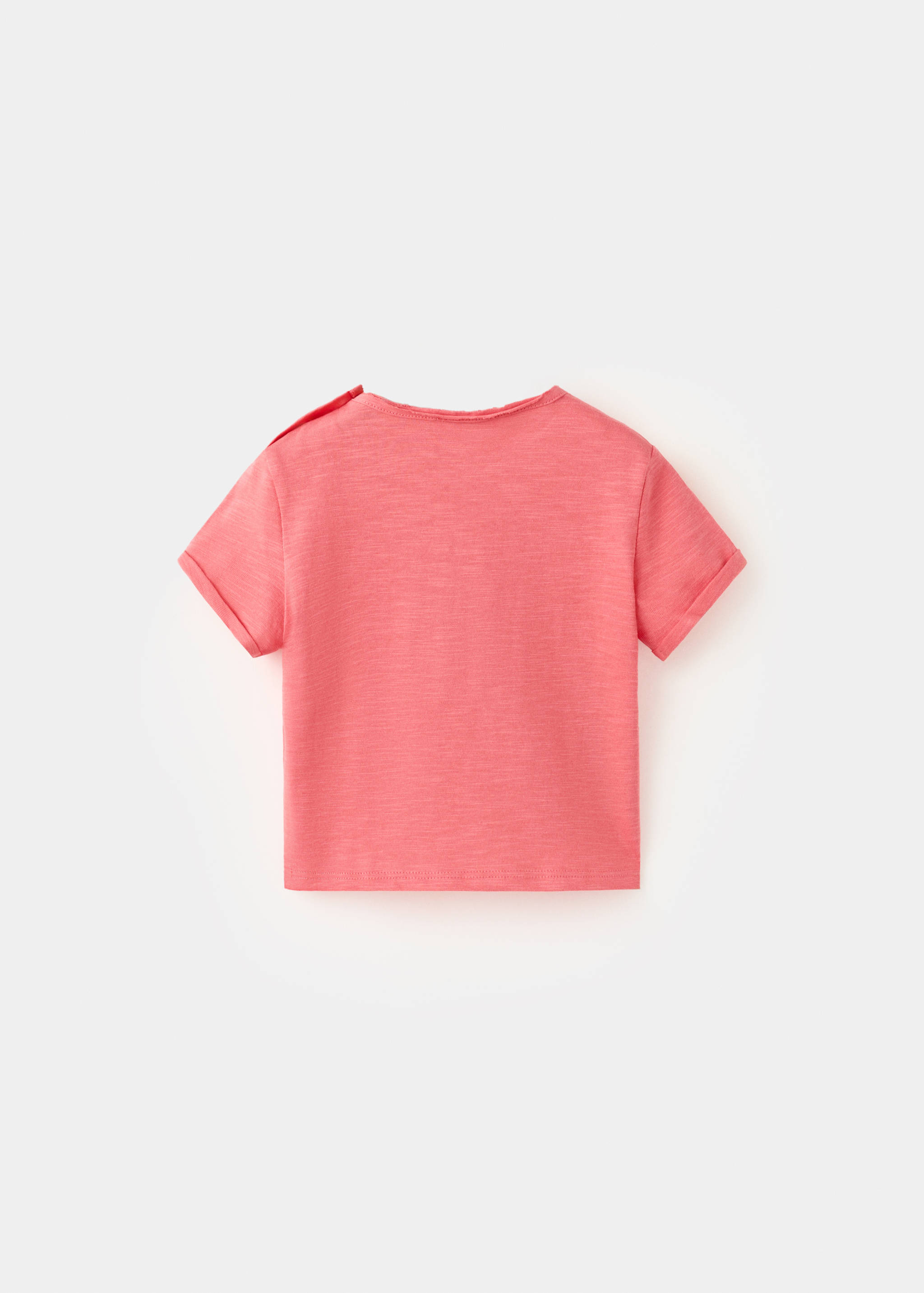 Printed cotton-blend t-shirt - Reverse of the article