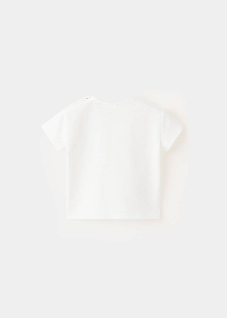 Printed pocket T-shirt — Off White