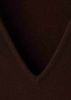 Fine-knit top — Chocolate 10