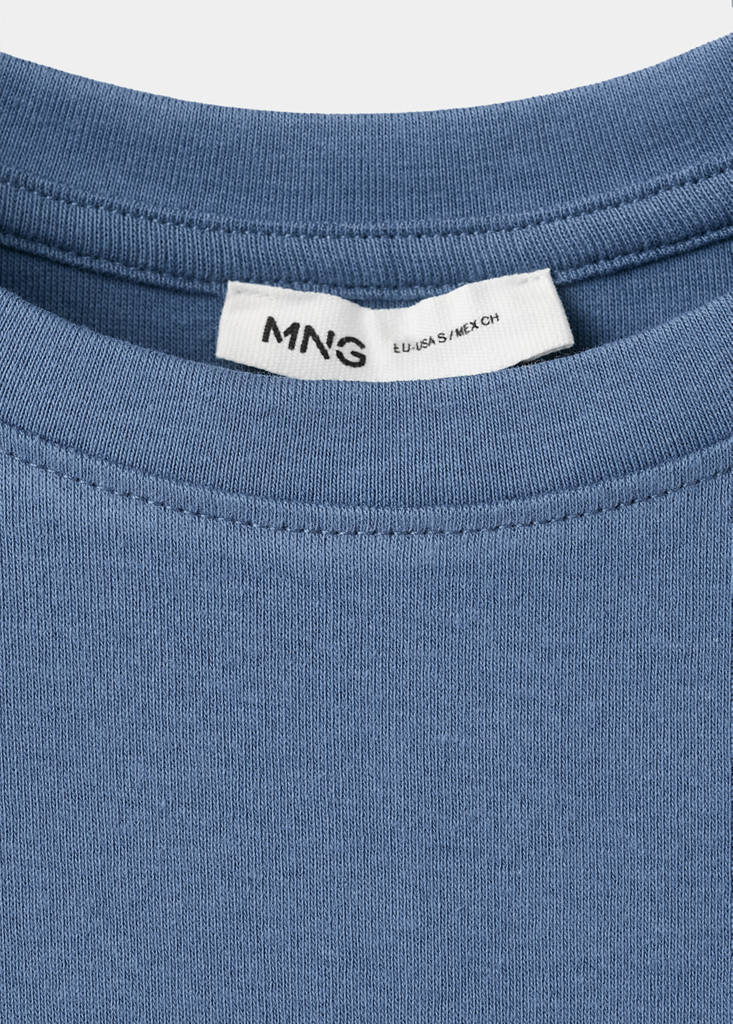 Embroidered cotton T-shirt - thumbnail 5