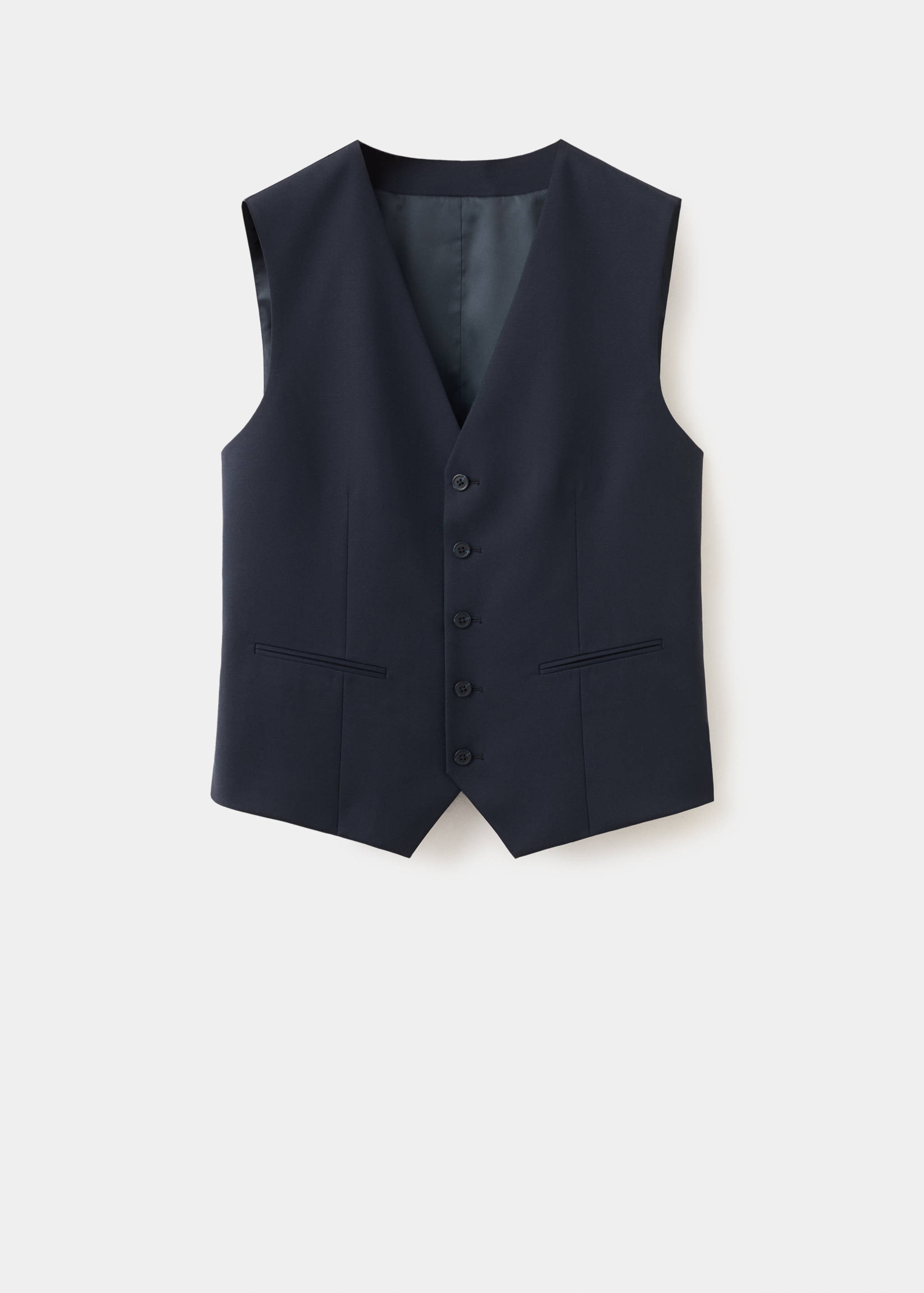 TURIN suit gilet 100% wool - Article without model