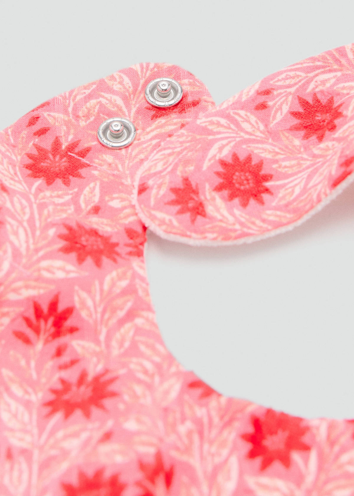 Cotton floral bib