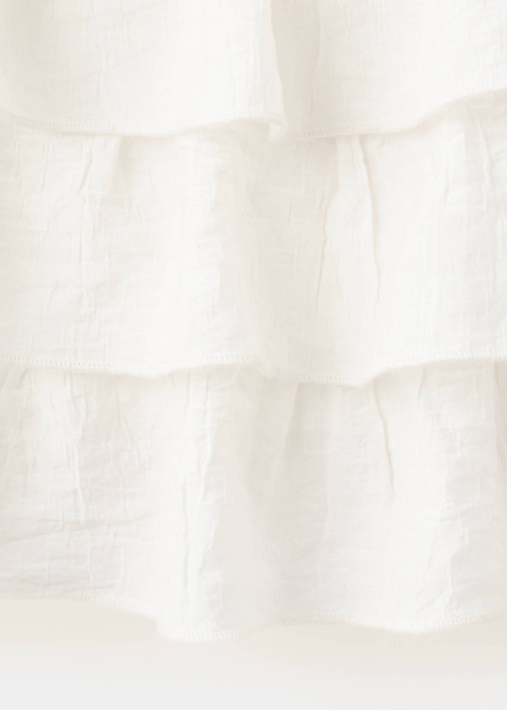 Short ruffled skirt - Details of the article 0