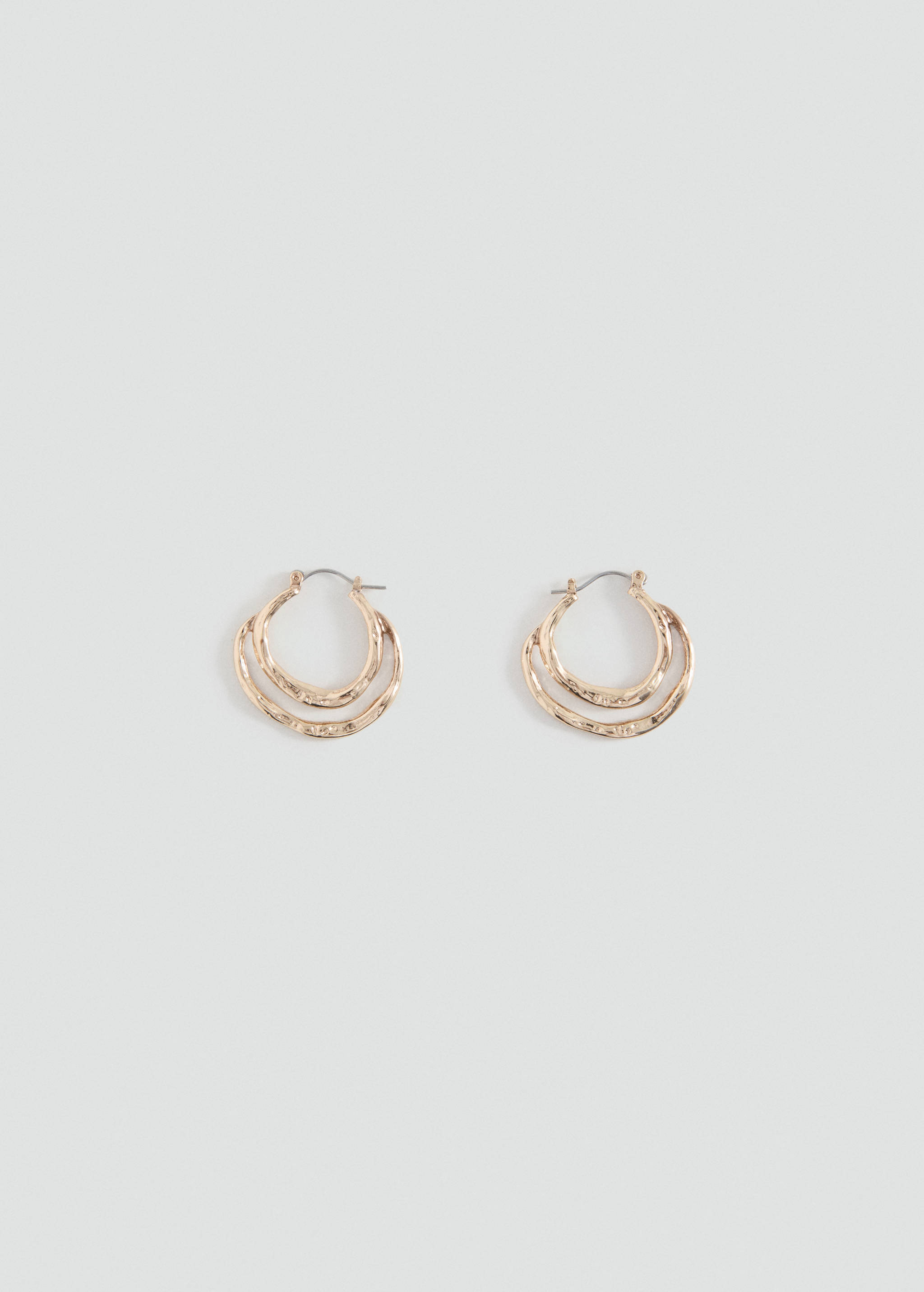 Double hoop earrings - Article without model