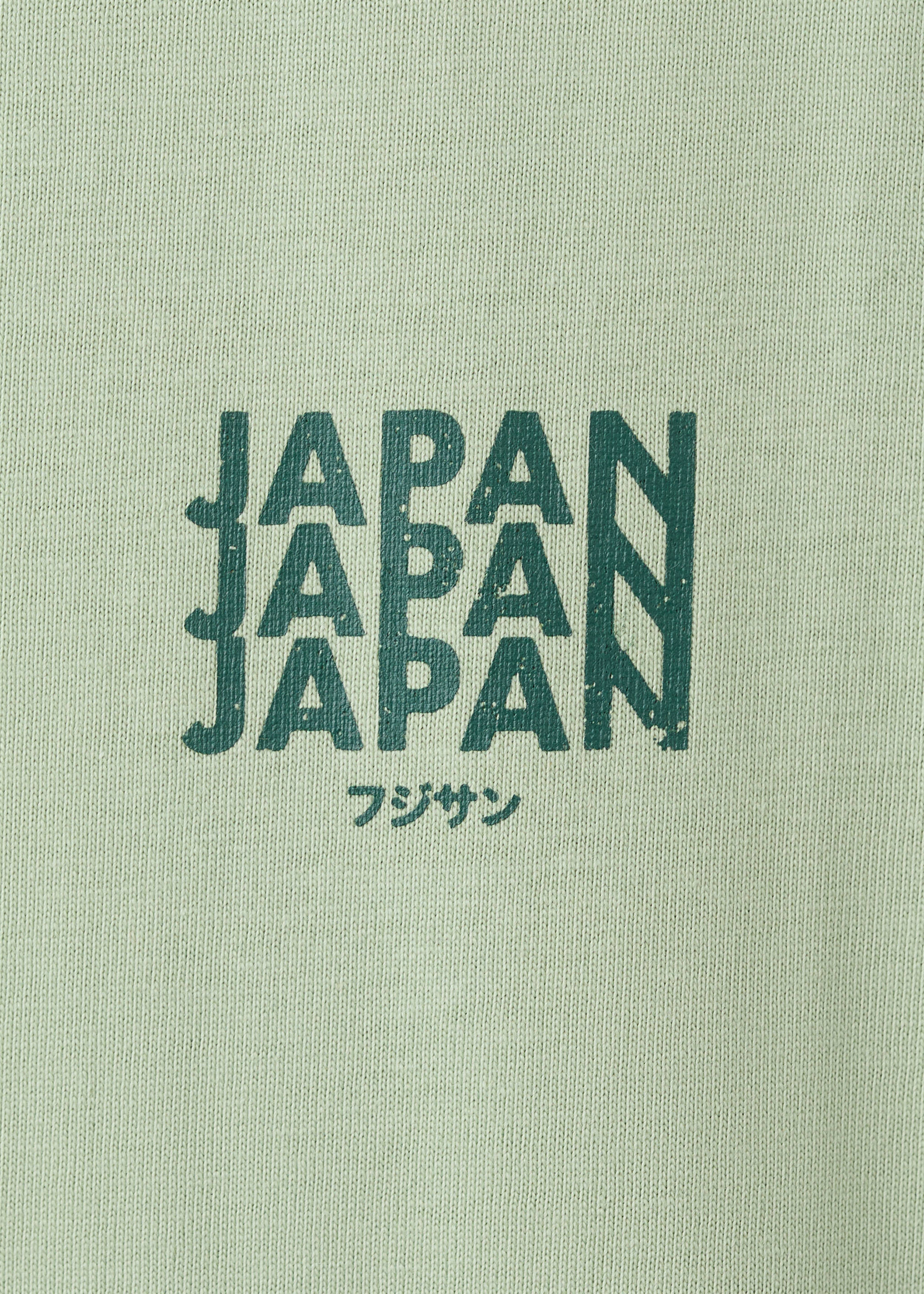 Printed cotton-blend t-shirt - Details of the article 8