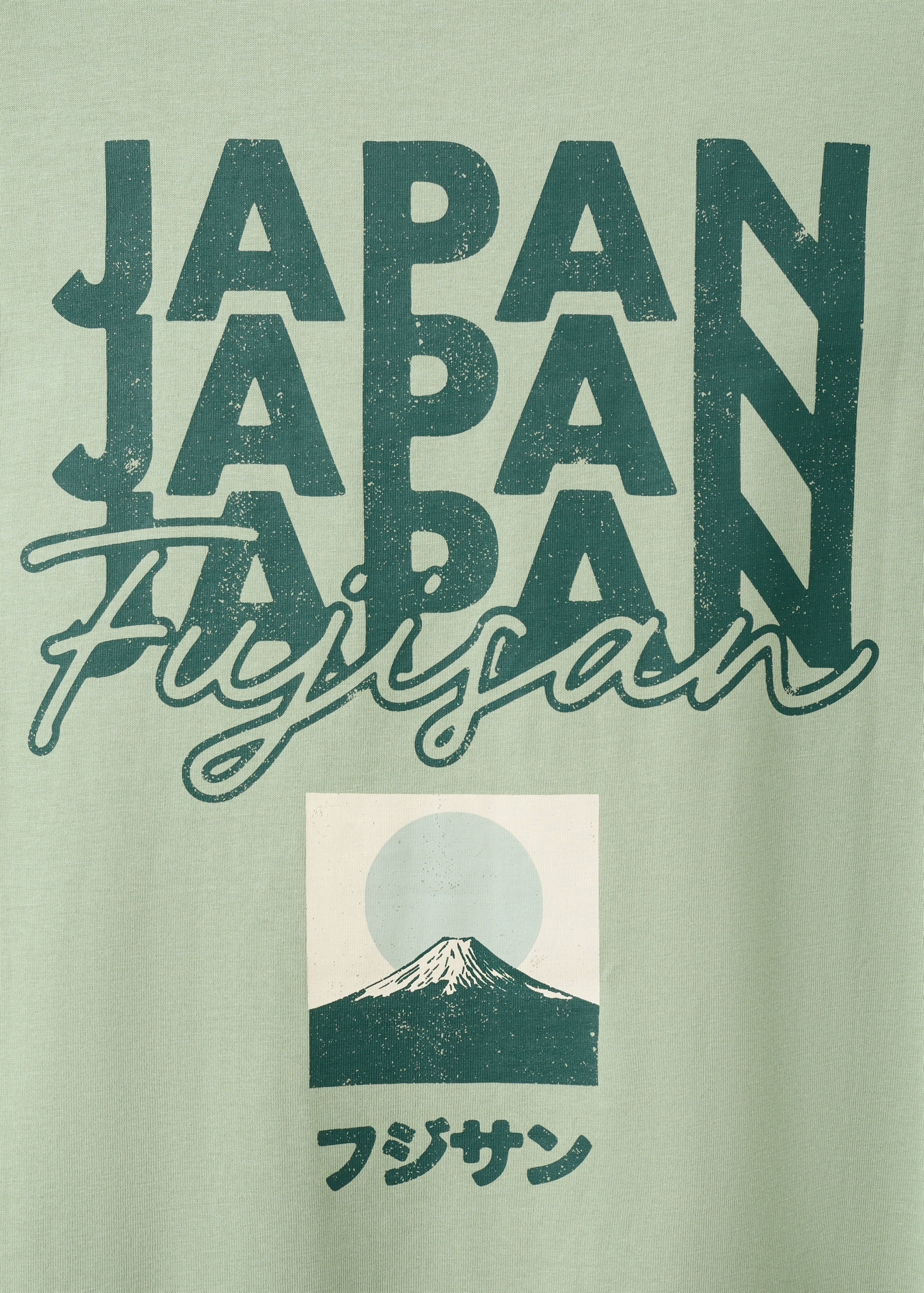 Printed cotton-blend t-shirt - Details of the article 0