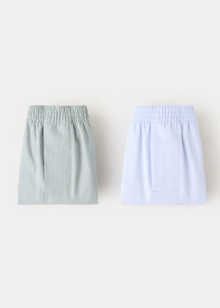 Mixed boxer 2 pack — Pastel Green
