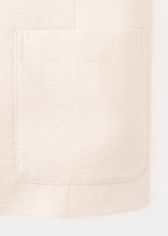 Waistcoat with buttons and pockets — Ecru 8