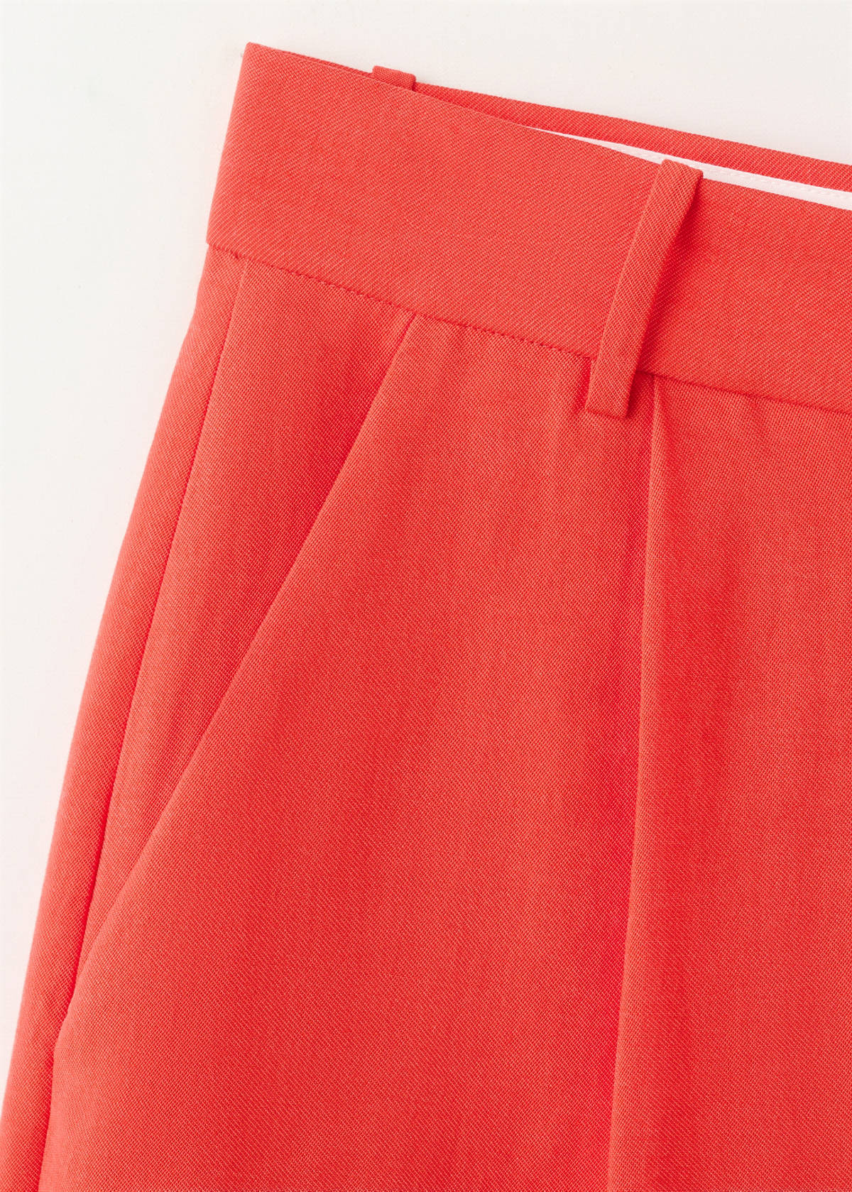 Straight-fit lyocell bermuda shorts — Clementine