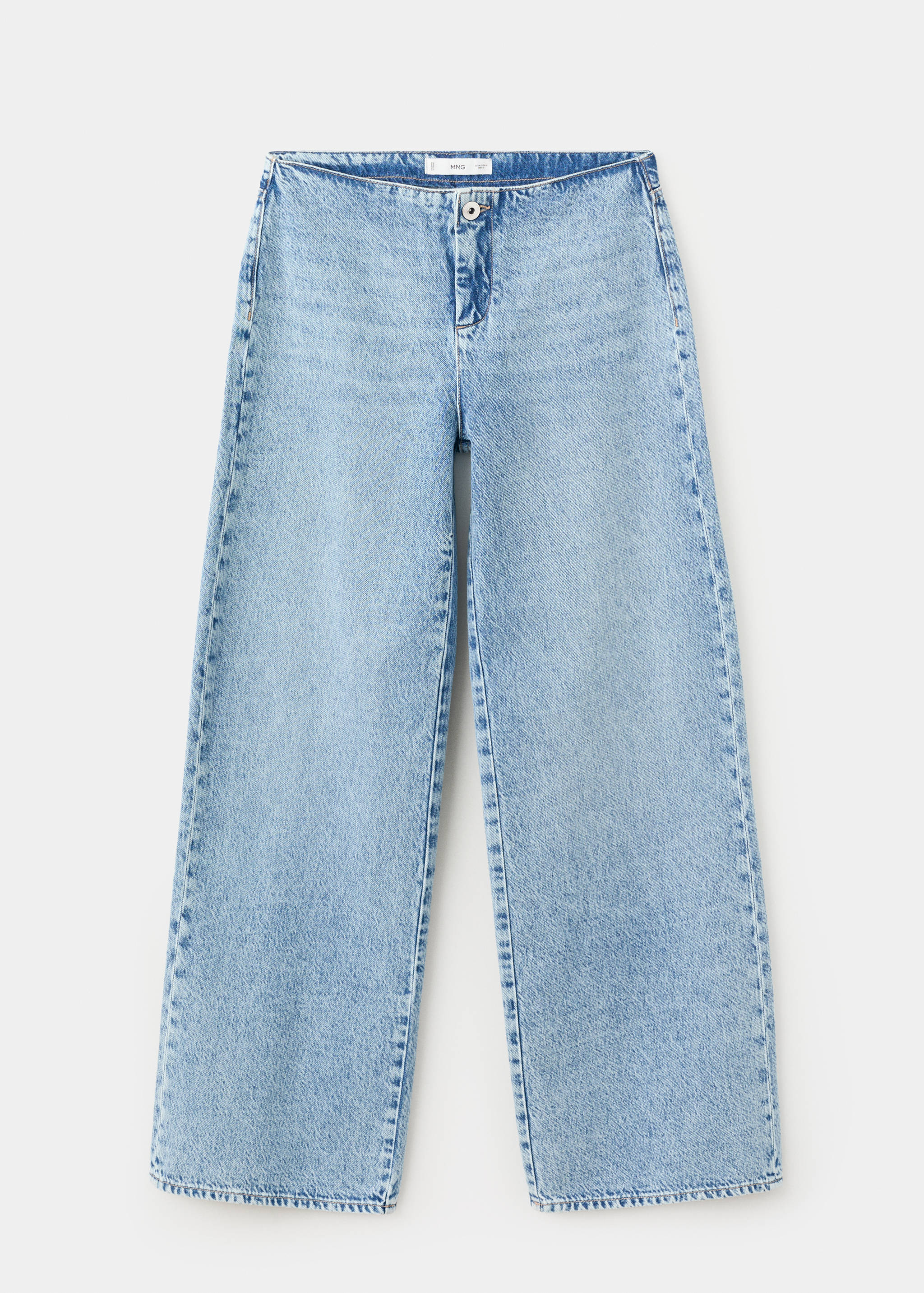 Low-waist wide-leg jeans - Article without model