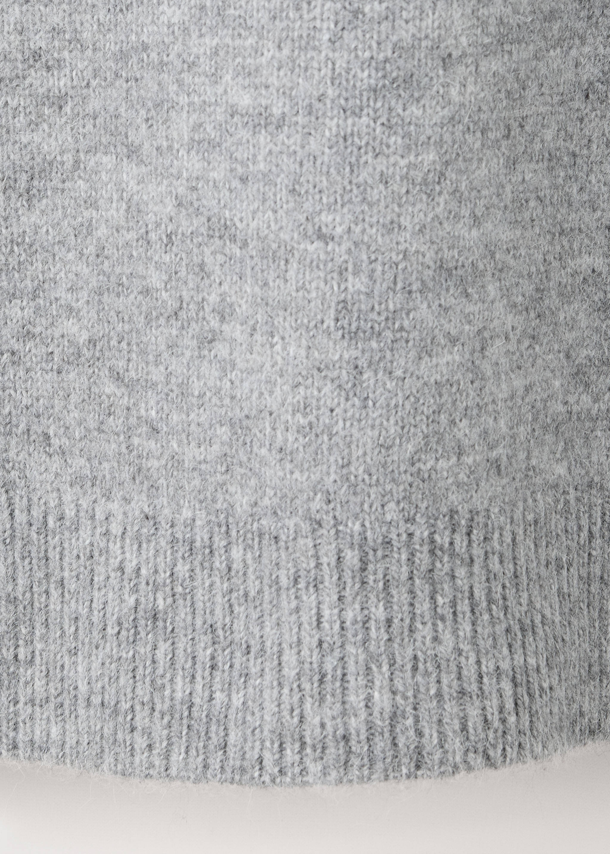 Round-neck knitted sweater - Details of the article 0