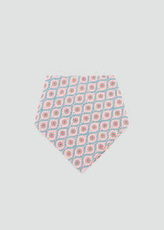 Printed cotton scarf — Pink 1