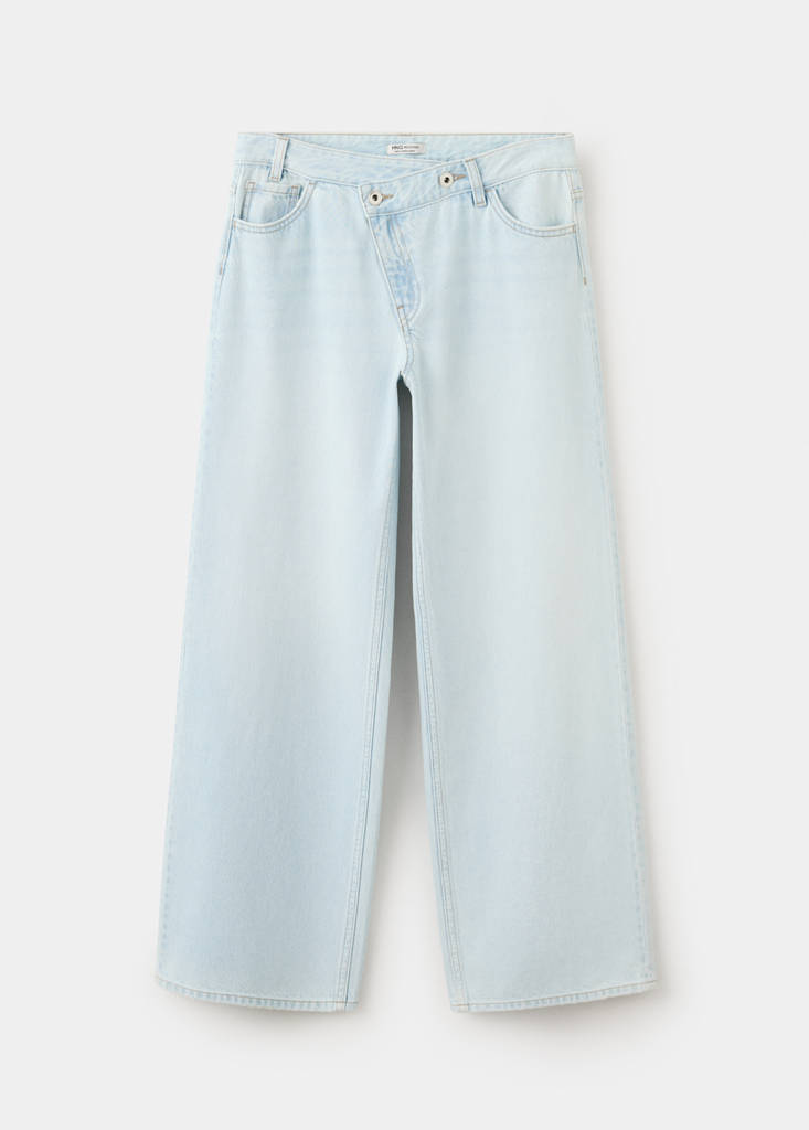 Crossed straight jeans - thumbnail 10