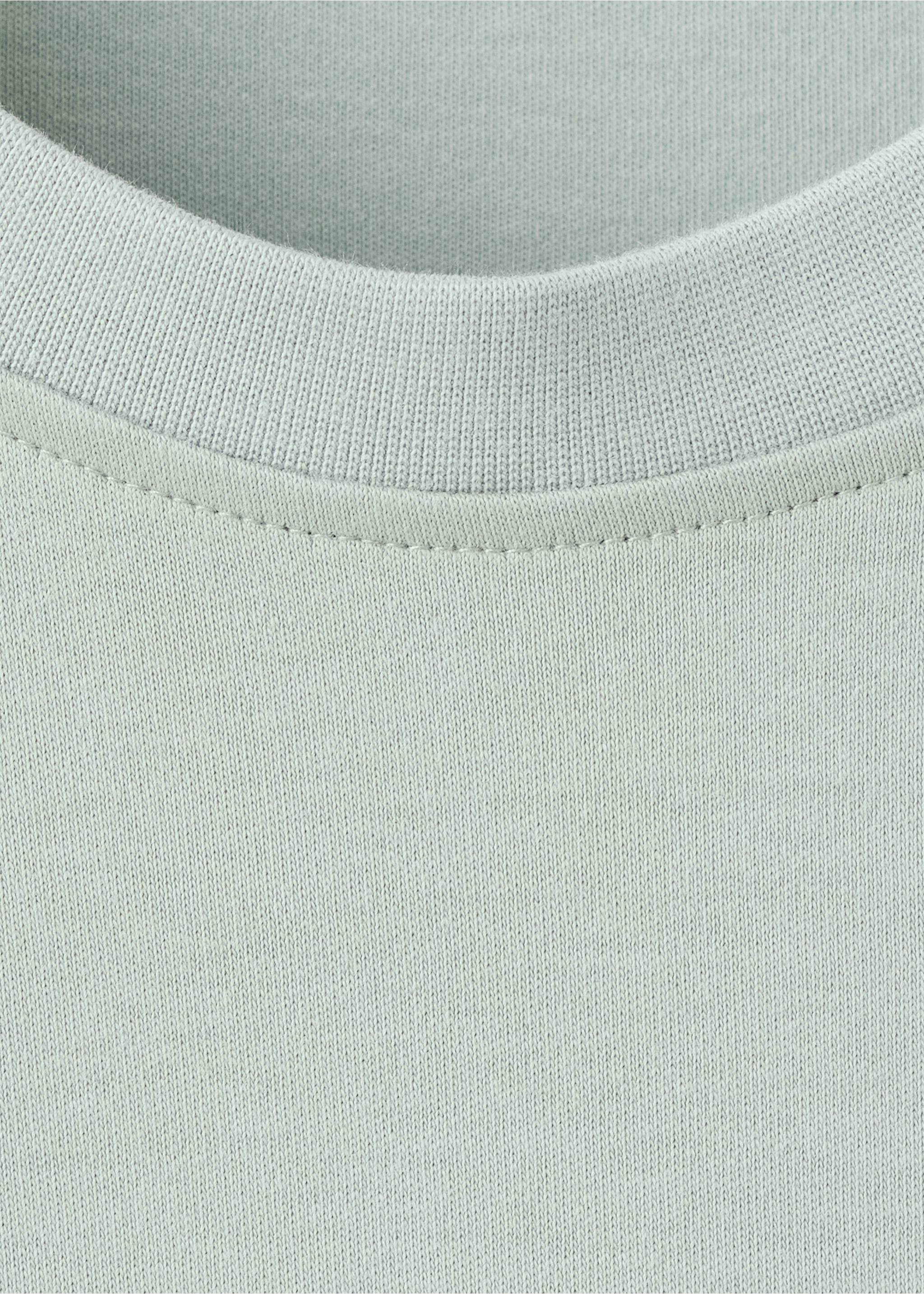 Camiseta 100% algodón dibujo - Detalle del artículo 8, Verde pastel. Ref: 37041465-00.