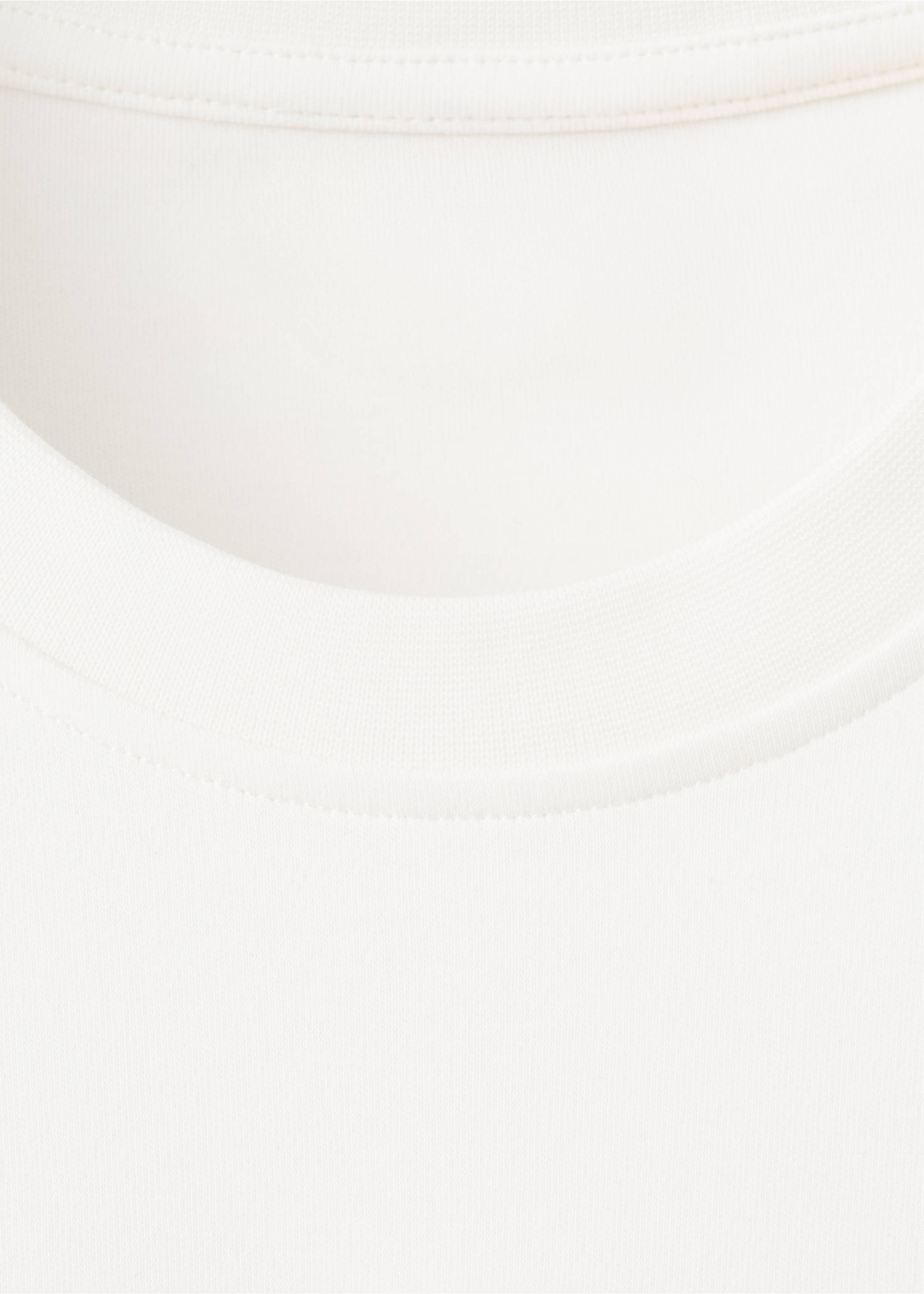 Camiseta 100% algodón dibujo - Detalle del artículo 8, Blanco. Ref: 37041466-00.