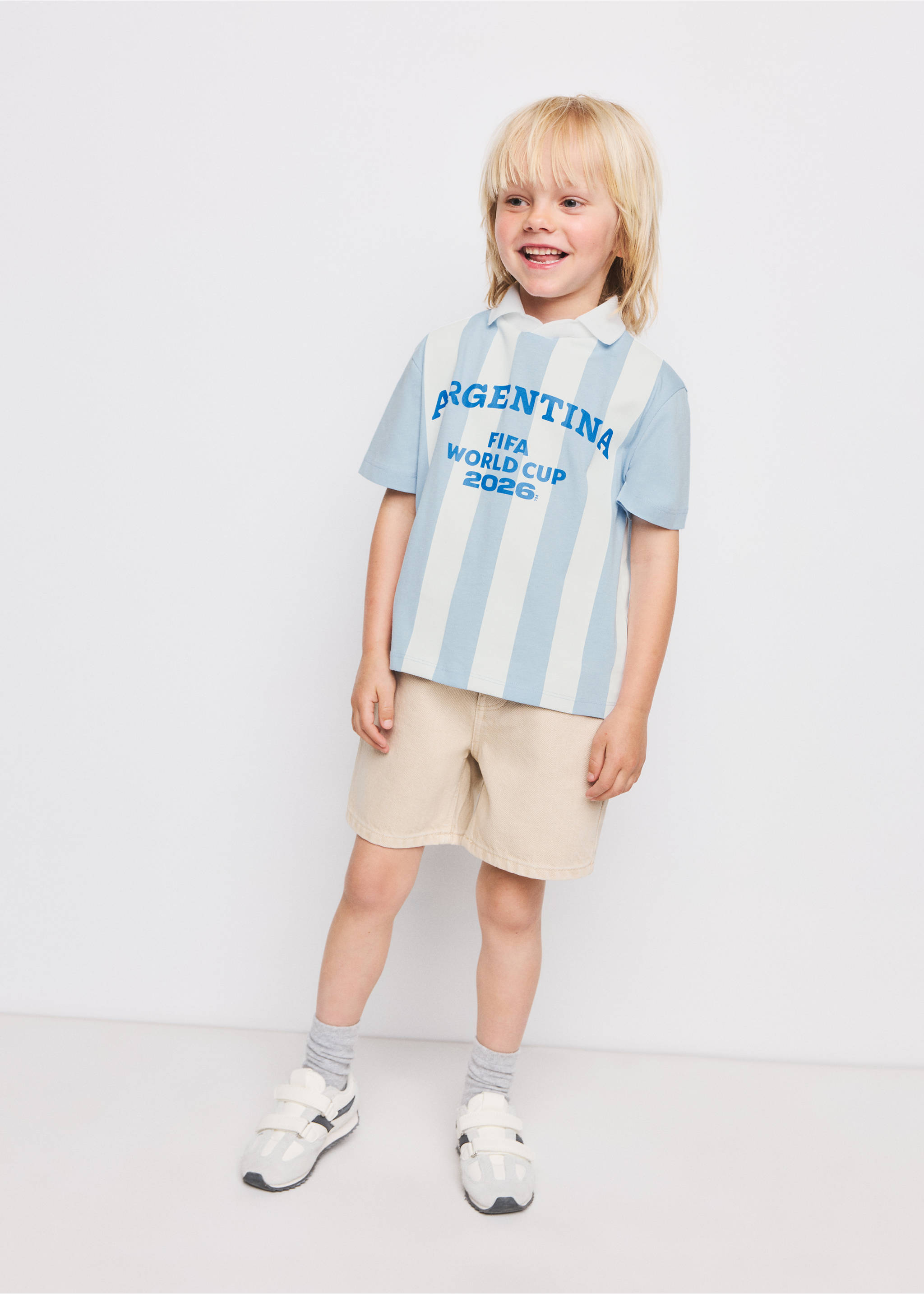 Argentina Football Shirt - General plane, Sky Blue. Ref: 37041468-00.