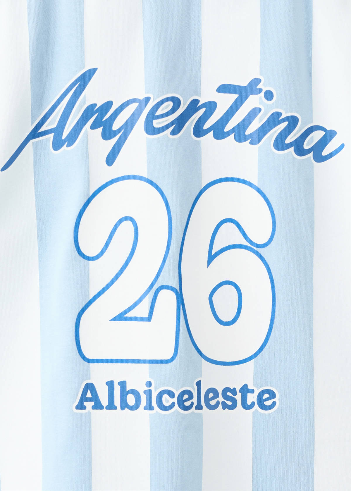 Argentina Football Shirt — Sky Blue
