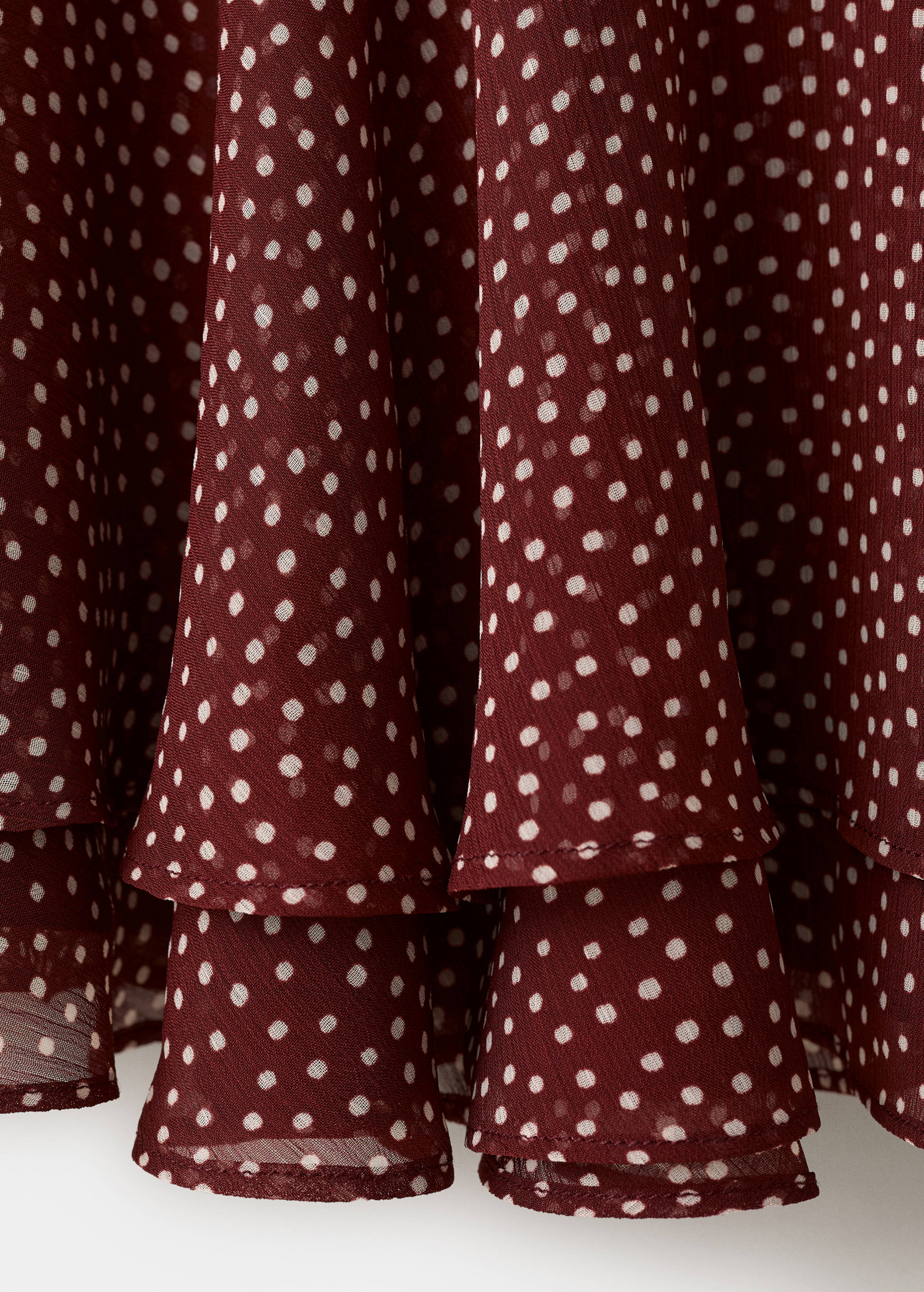 Halter polka dot dress - Details of the article 0