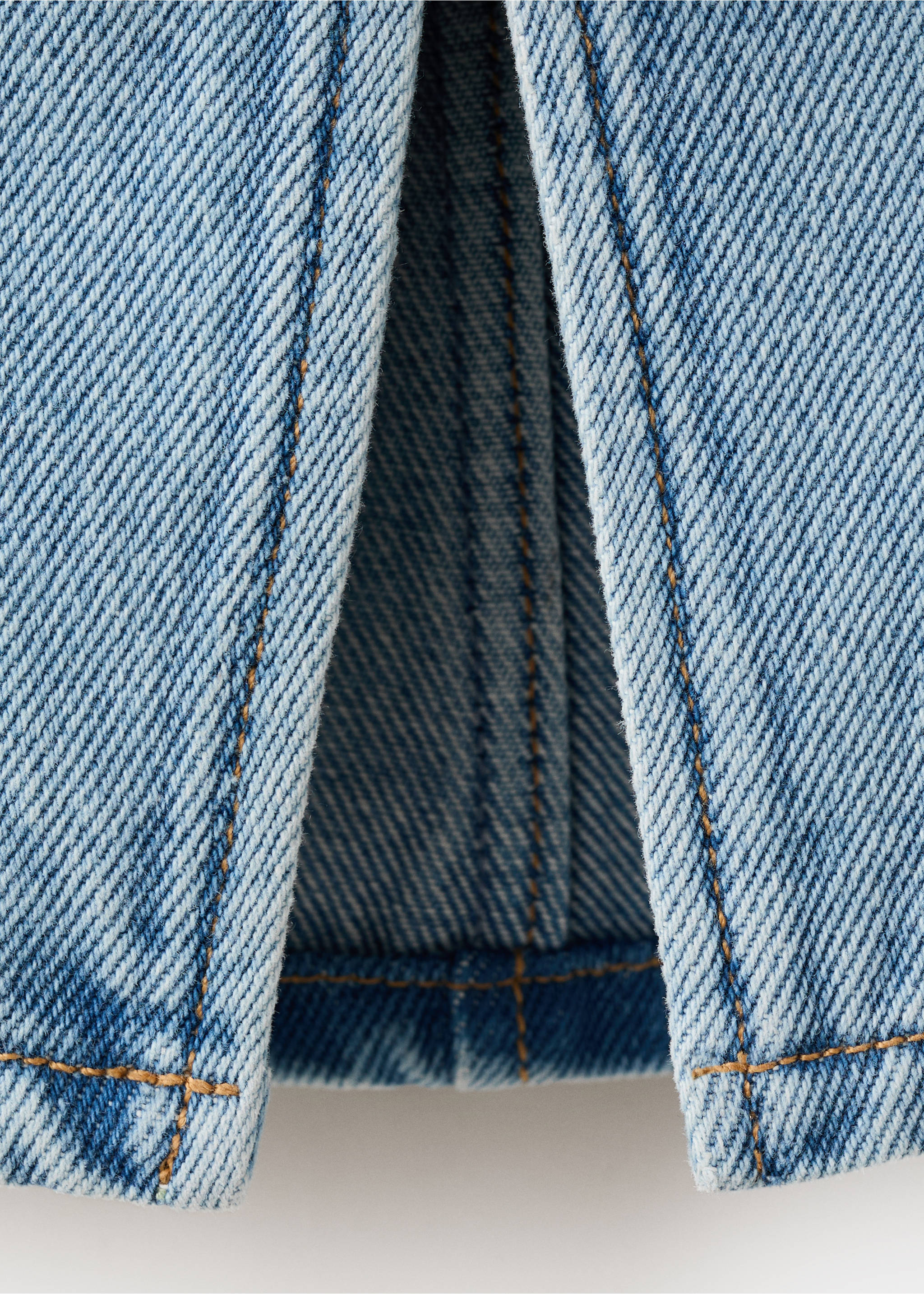Top denim alamares - Detalle del artículo 0, Azul medio. Ref: 37041470-00.