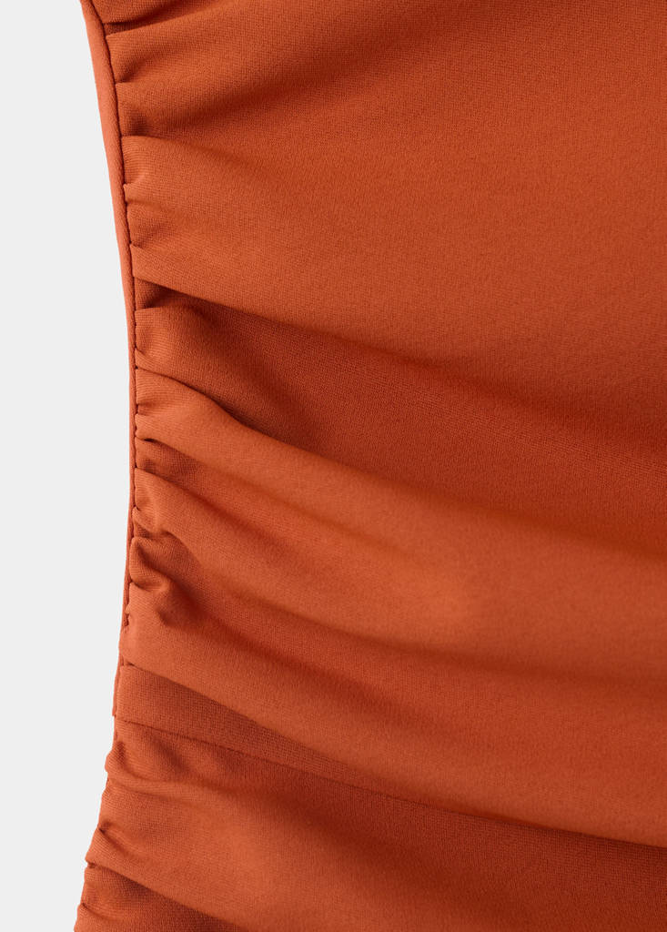 Asymmetrical pleated dress - thumbnail 7