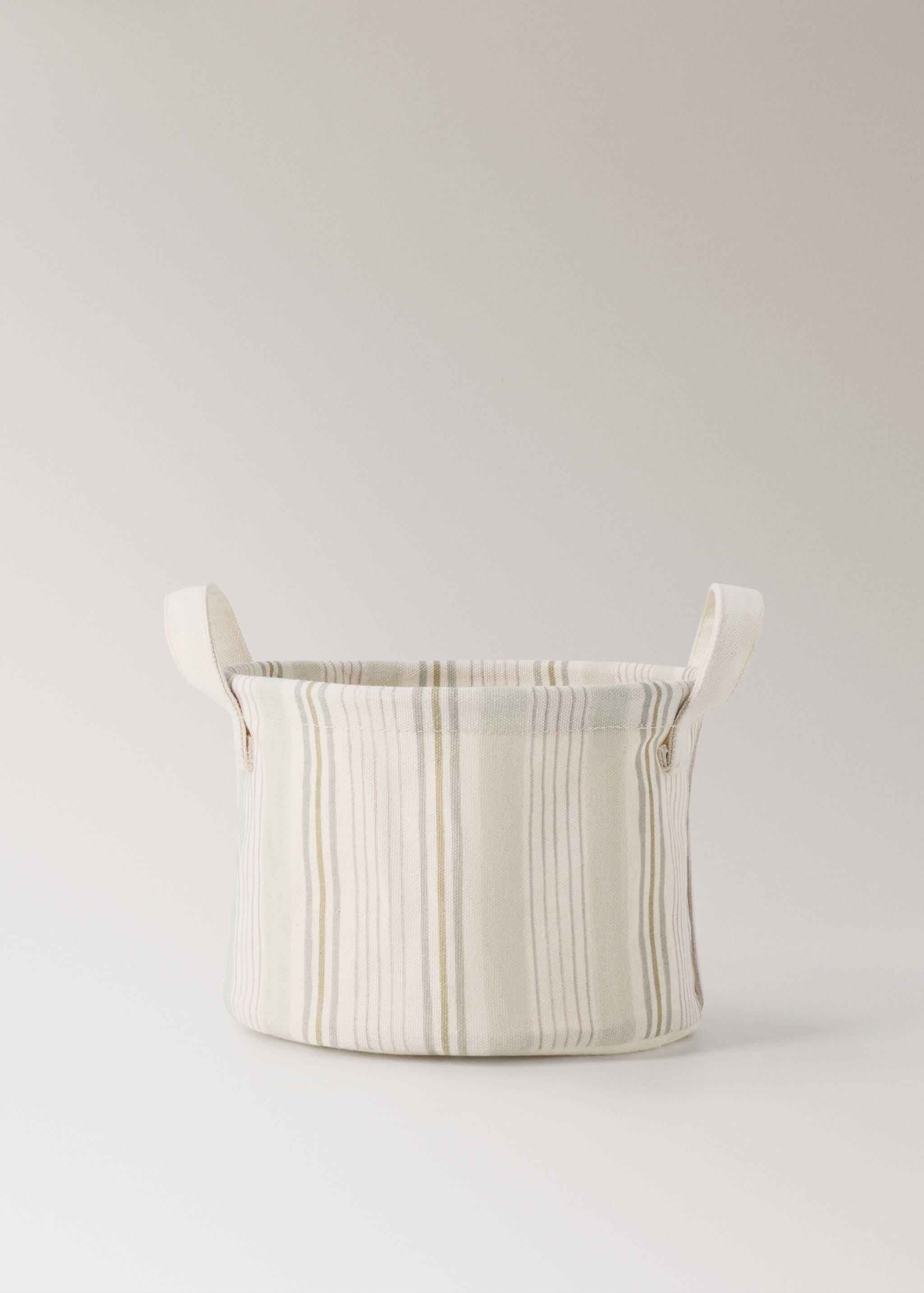 100% cotton multi-stripe basket - Article without model